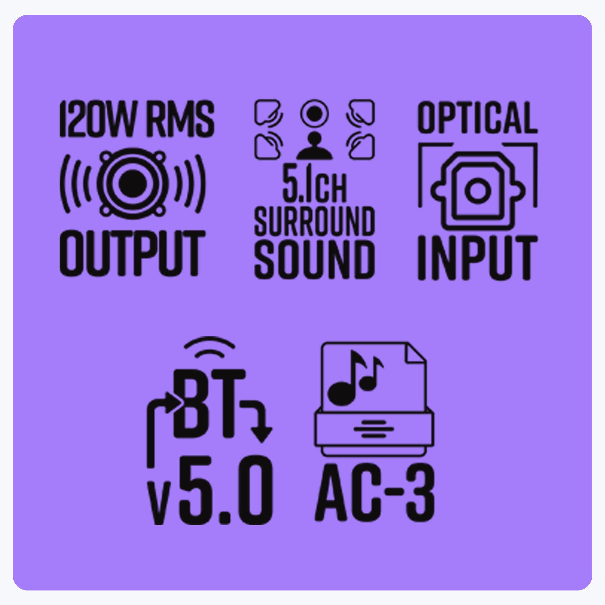 Zeb-Trump1 - 5.1 Speaker - Zebronics