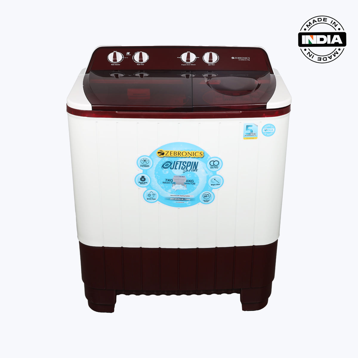 Wash Tub Bike Washing Station Zebronics WMSA 1A Washing Machine