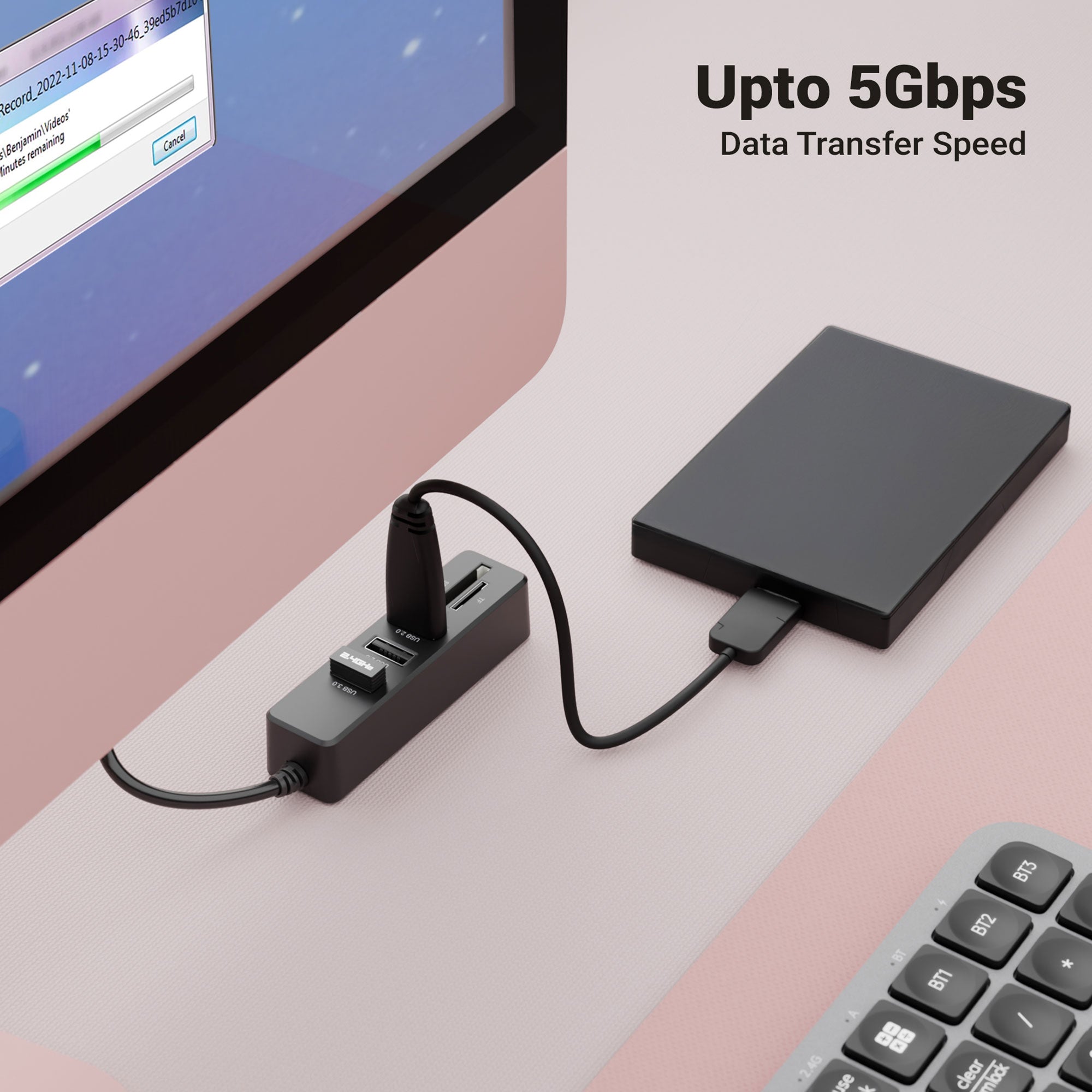 Zebronics - Zeb 250HB - USB hub