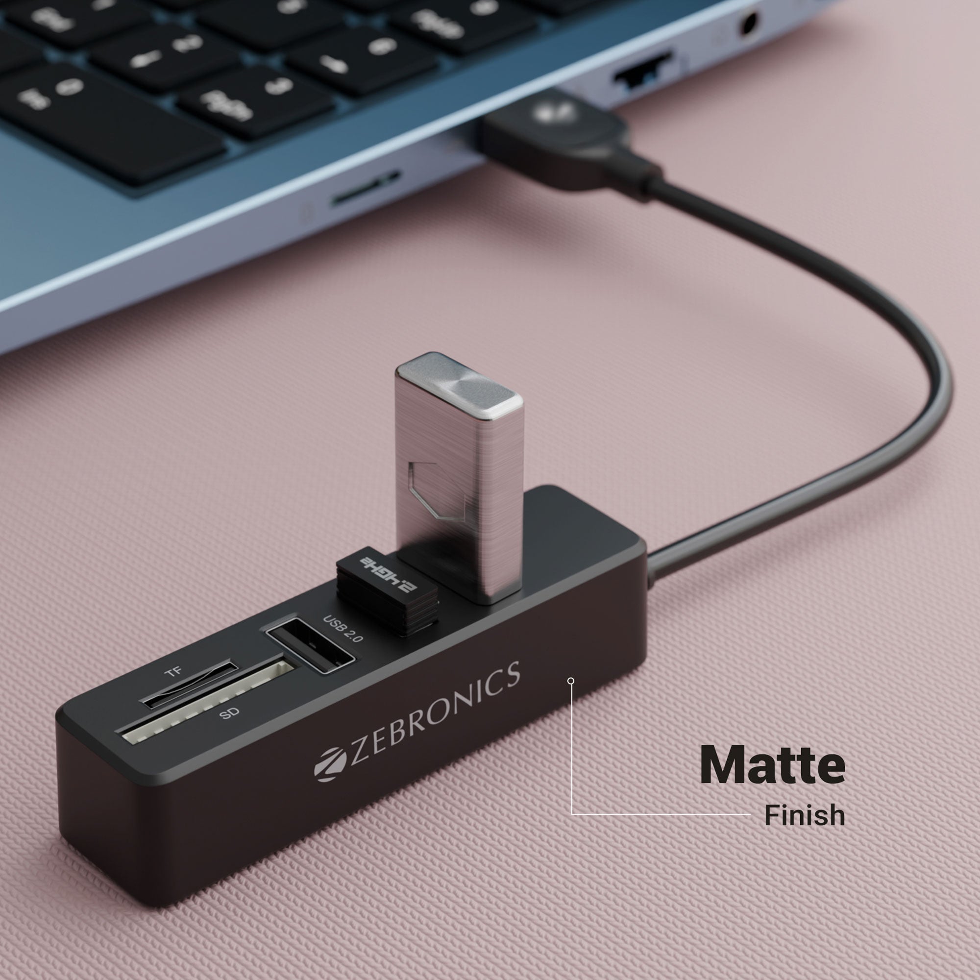 Zebronics - Zeb 250HB - USB hub