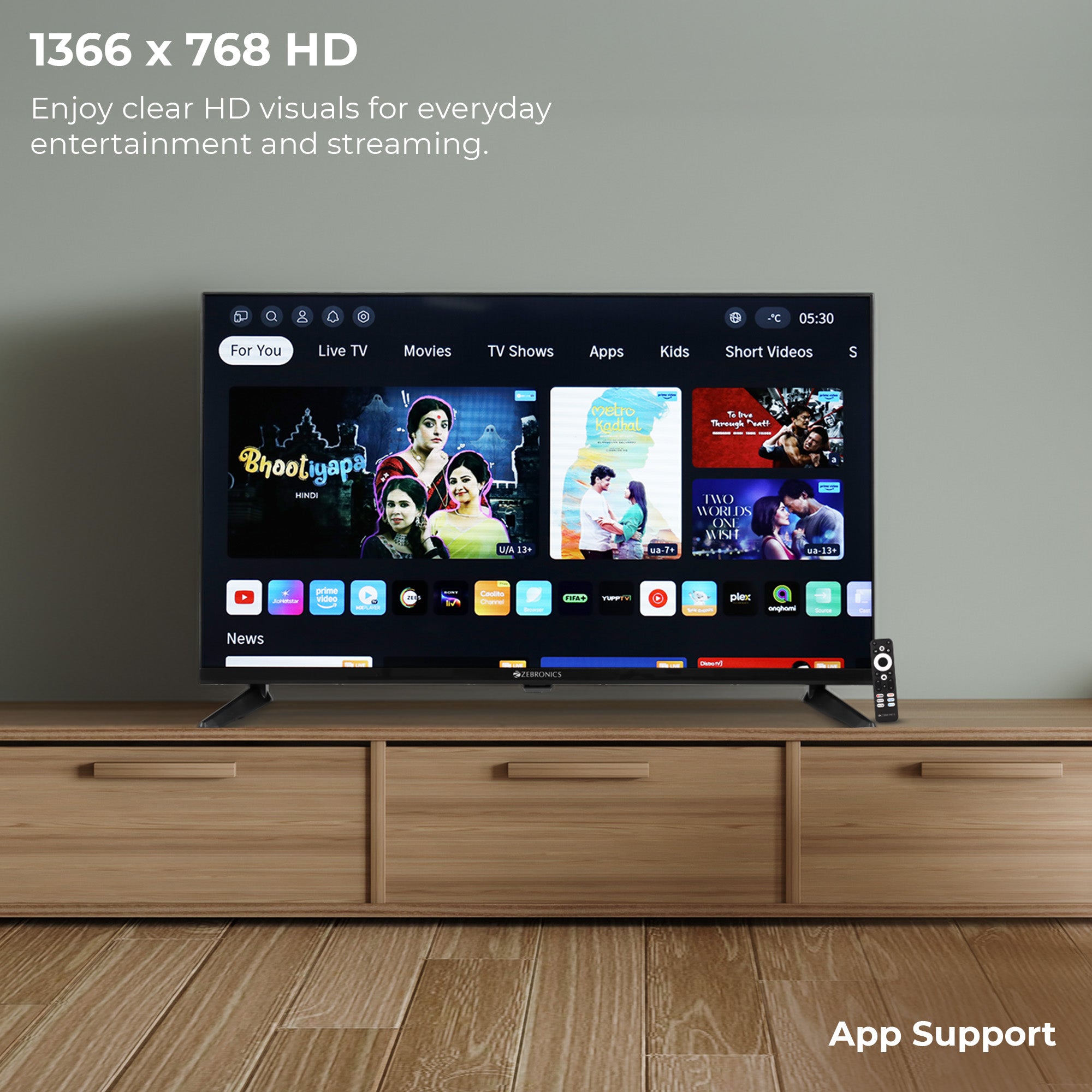 Zebronics 32P7 Smart LED TV