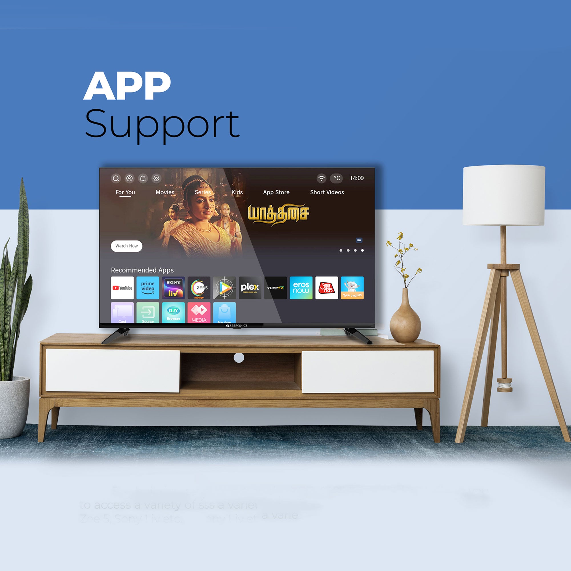 Zeb 43P3 - Smart LED TV - Zebronics