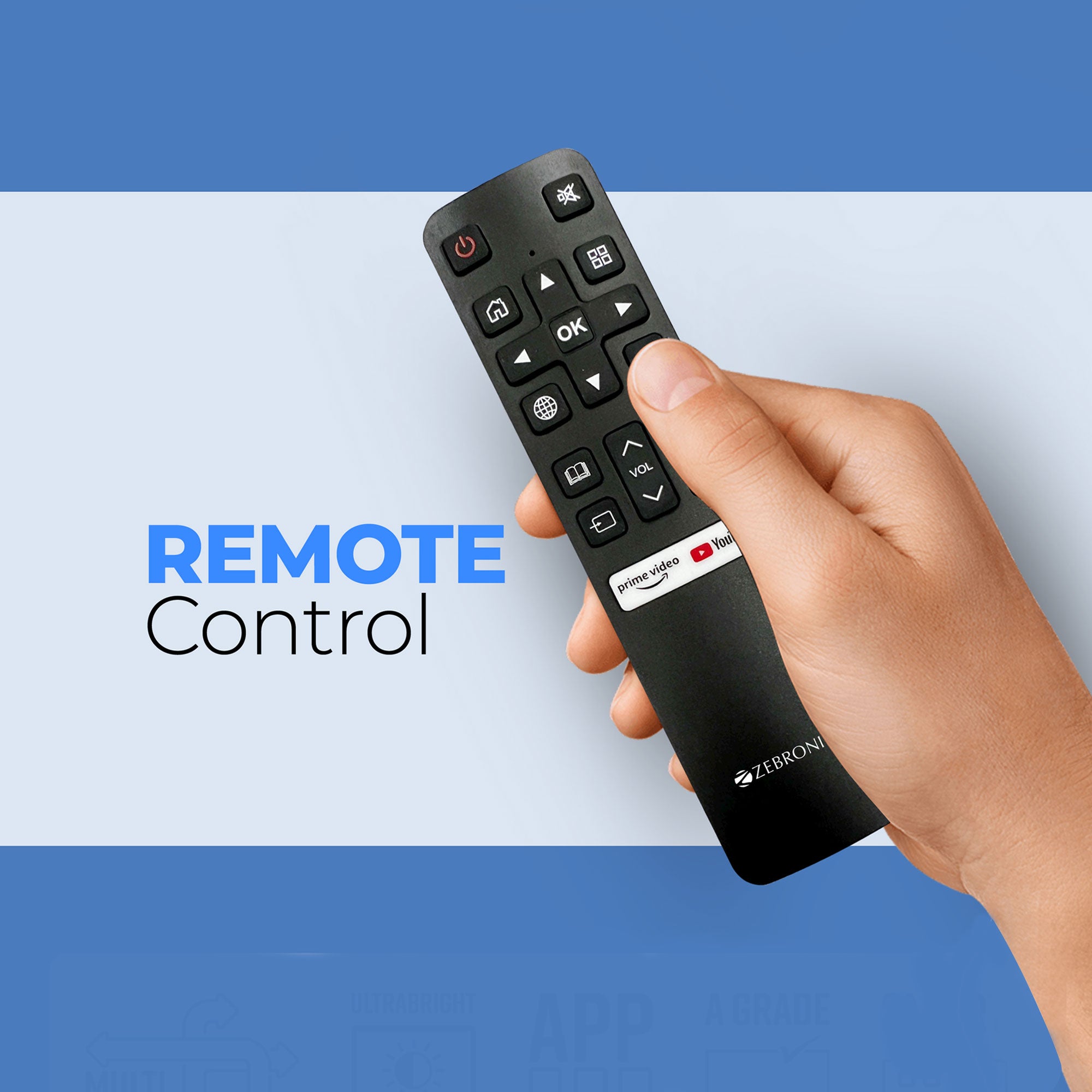 Zeb 43P3 - Smart LED TV - Zebronics