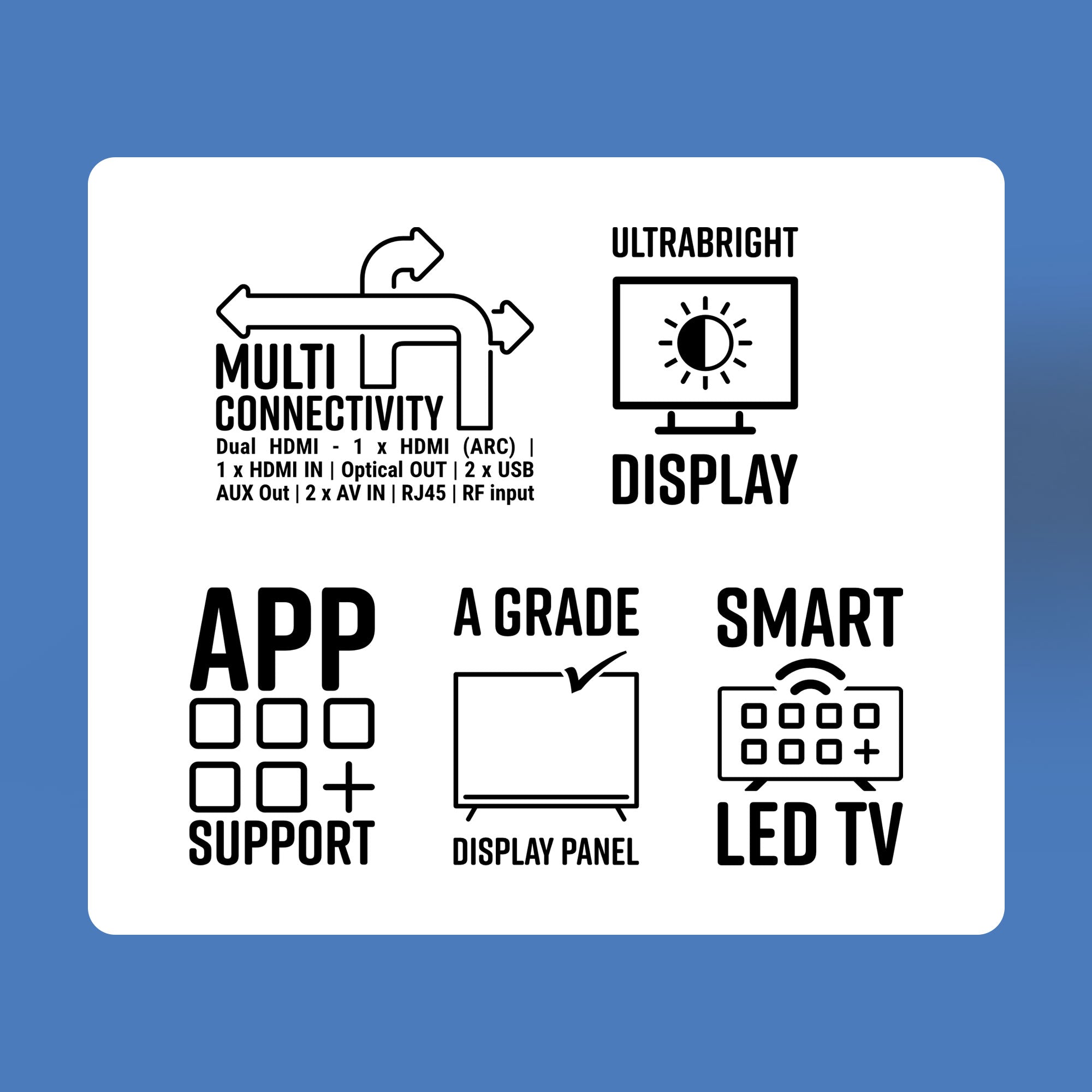 Zeb 43P3 - Smart LED TV - Zebronics