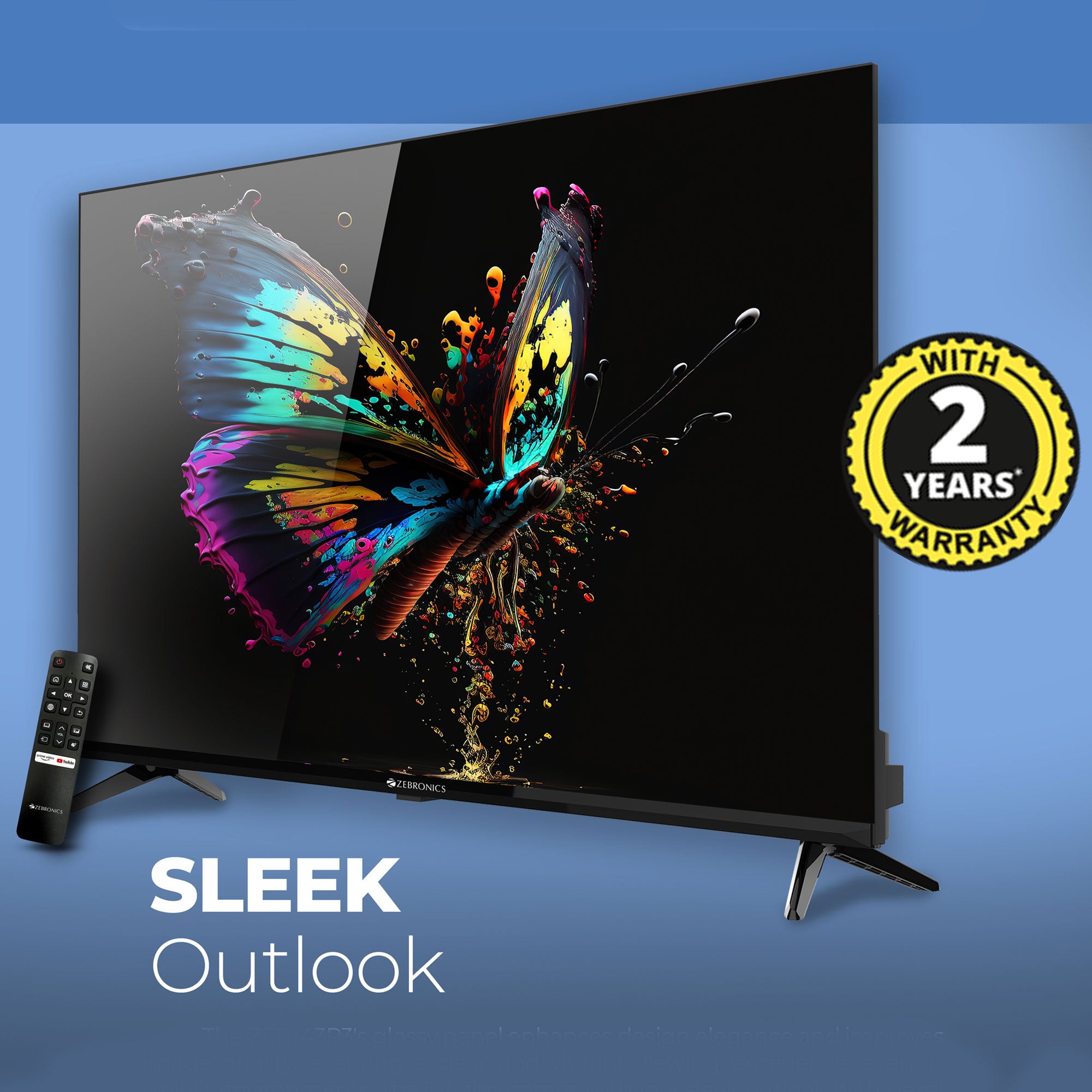 Zeb 43P3 - Smart LED TV - Zebronics