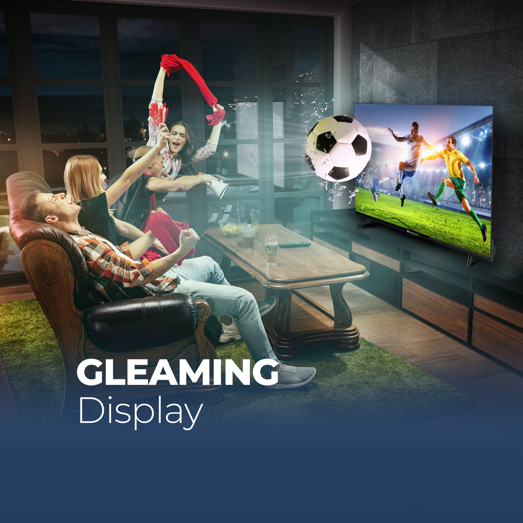 Zeb 43P3 - Smart LED TV - Zebronics