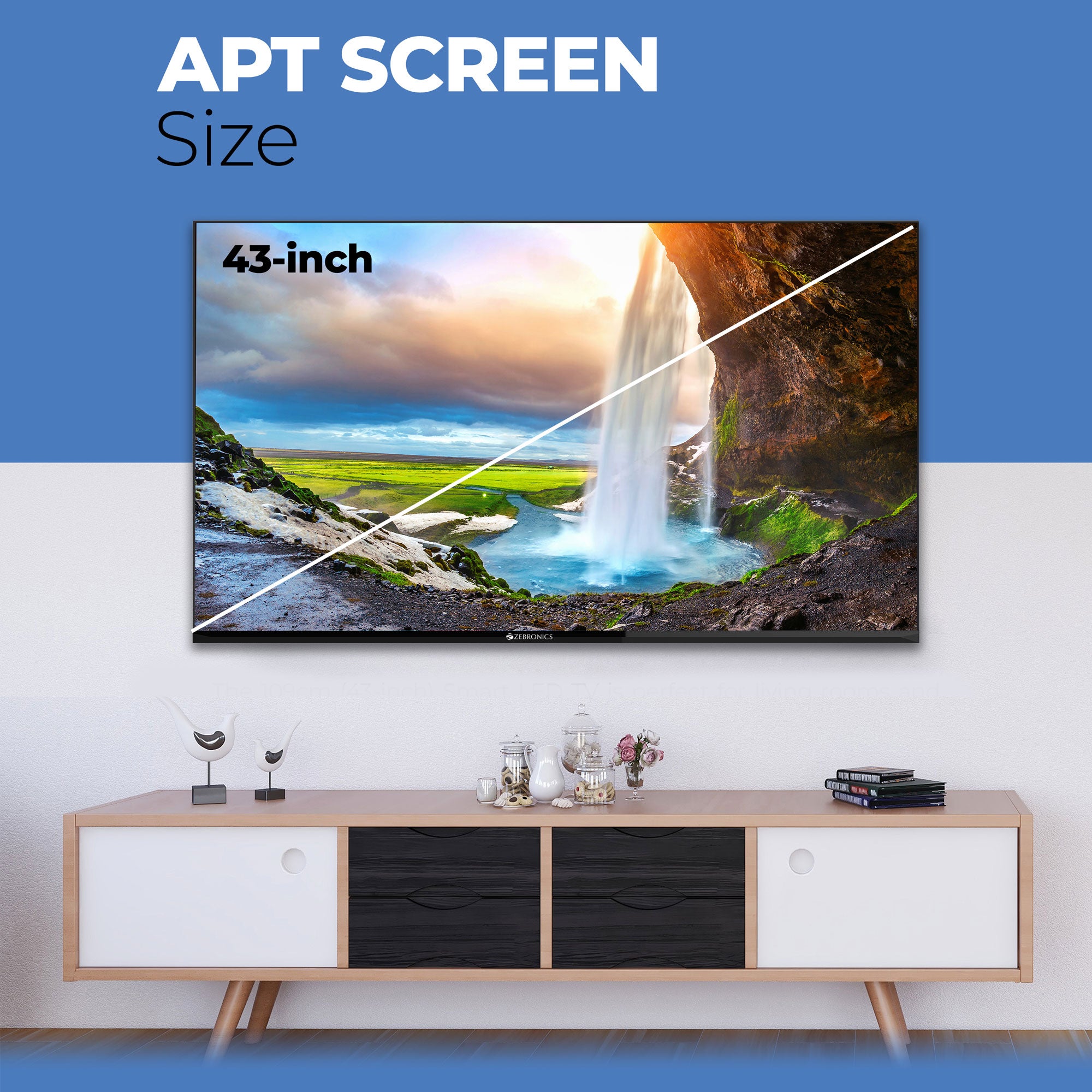 Zeb 43P3 - Smart  LED TV - Zebronics