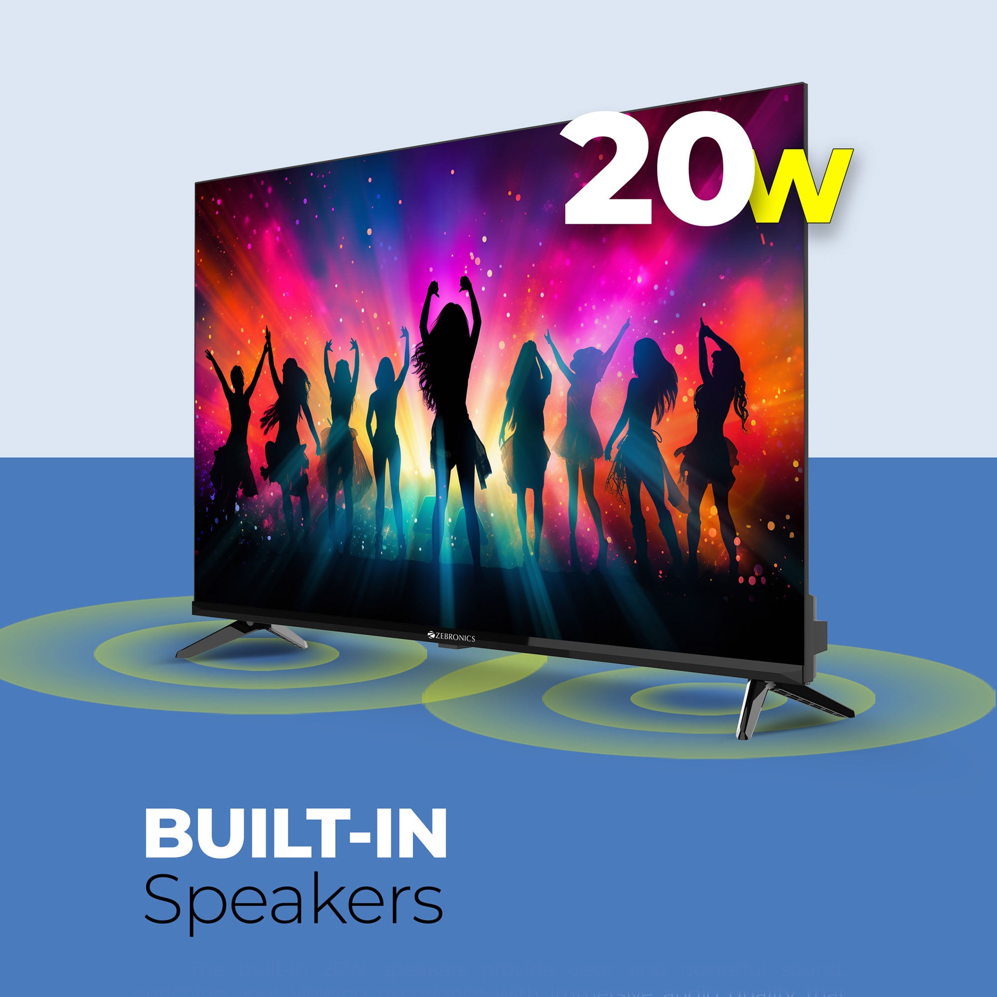 Zeb 43P3 - Smart  LED TV - Zebronics