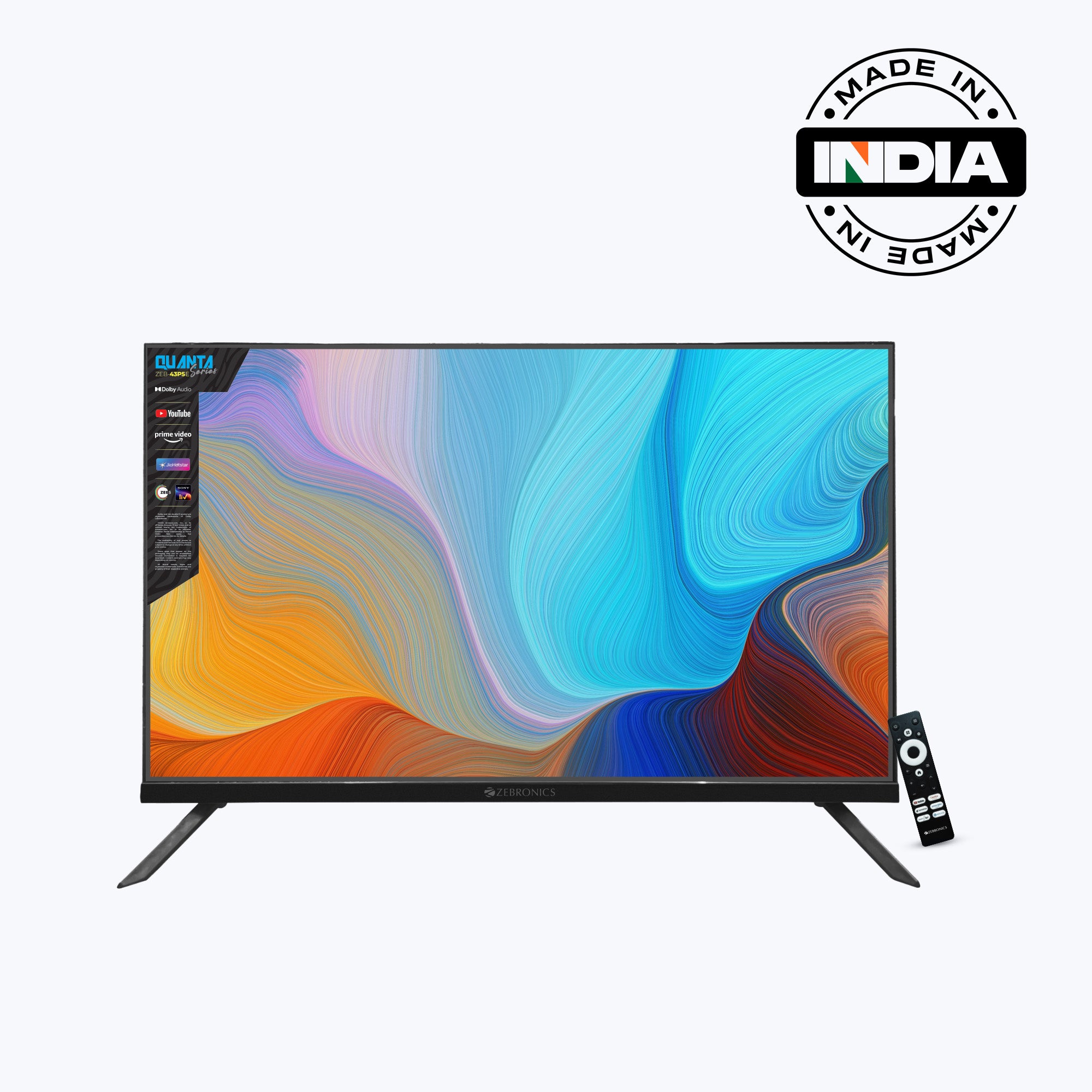 Zebronics LED TVs – Full HD & 4K Smart Televisions