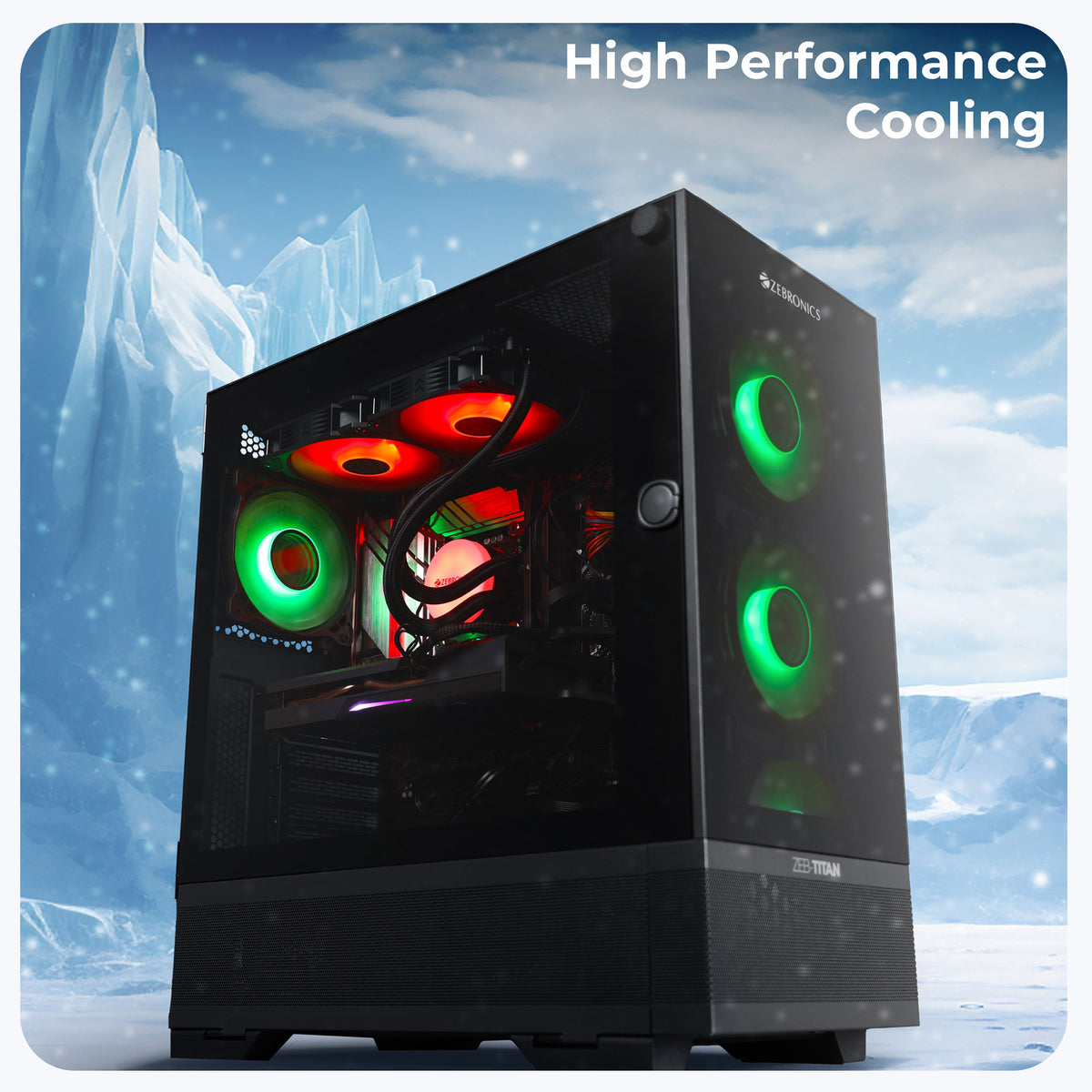 Zebronics ZEB-AIO240VB/W AIO Cooling Fan