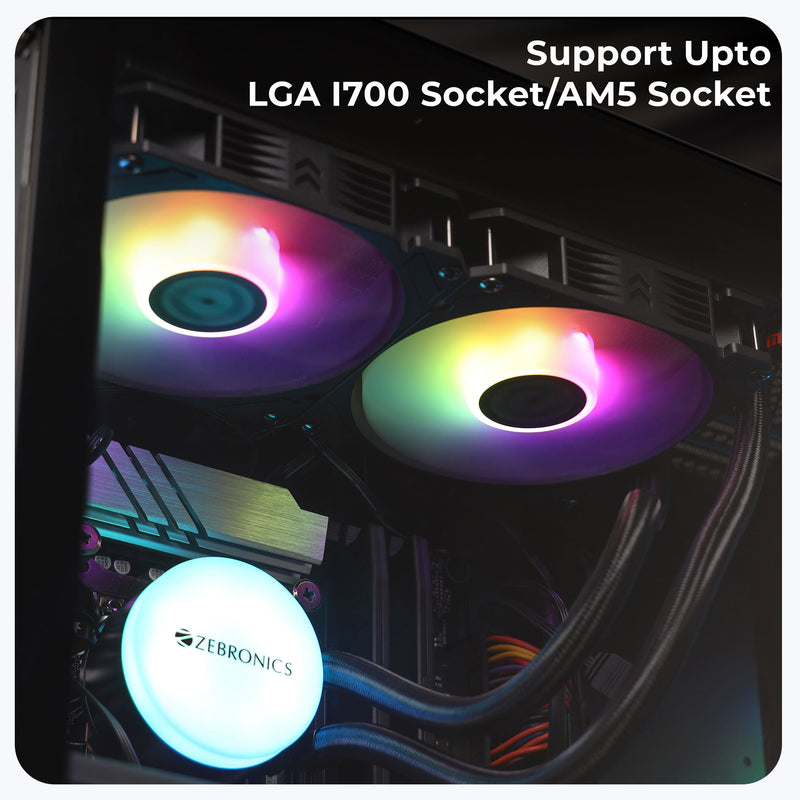 Zebronics ZEB-AIO240VB/W AIO Cooling Fan