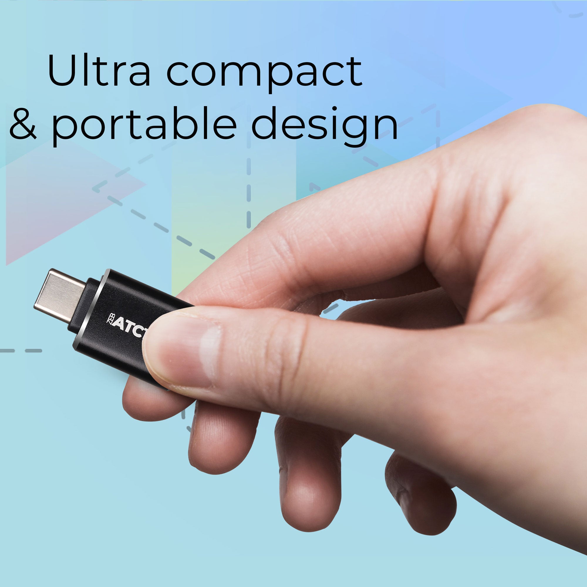 Zeb-ATC 1 - USB Type A to Type C Converter - Zebronics\