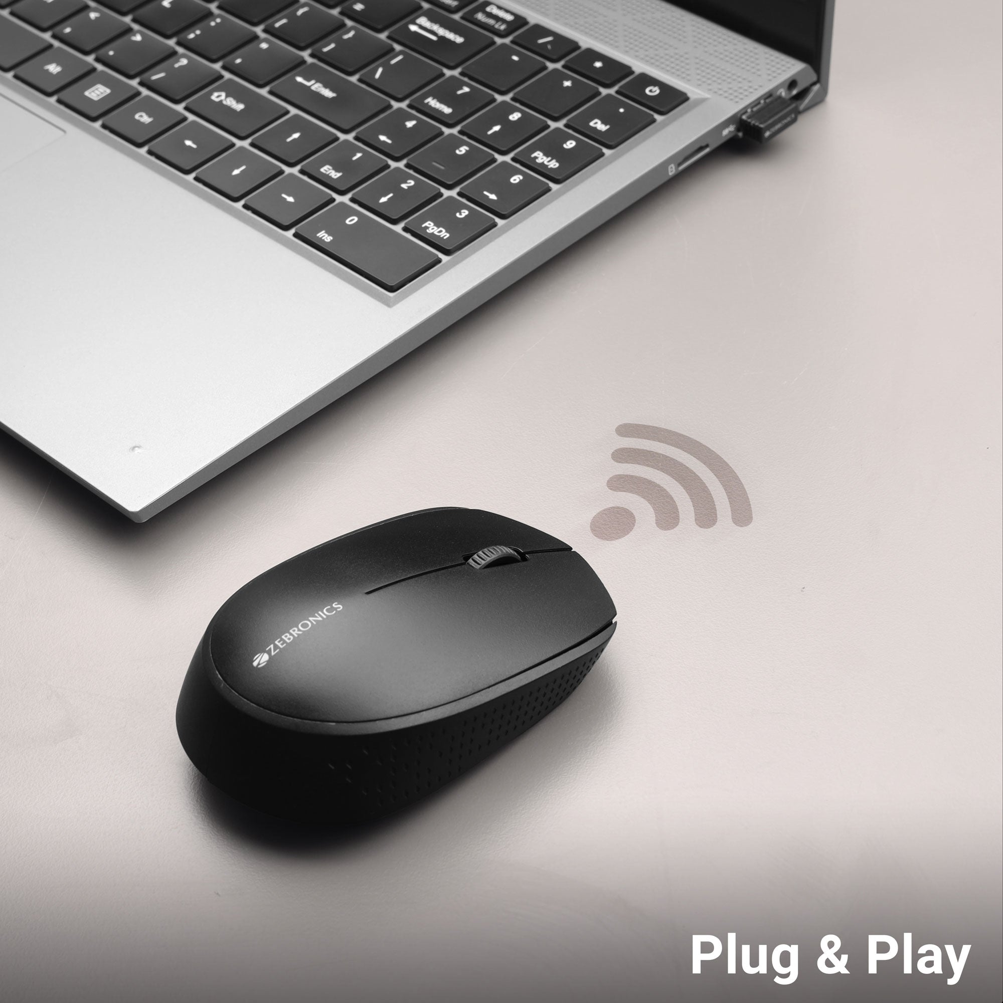 Zeb-Acrive - Wireless Mouse - zebronics