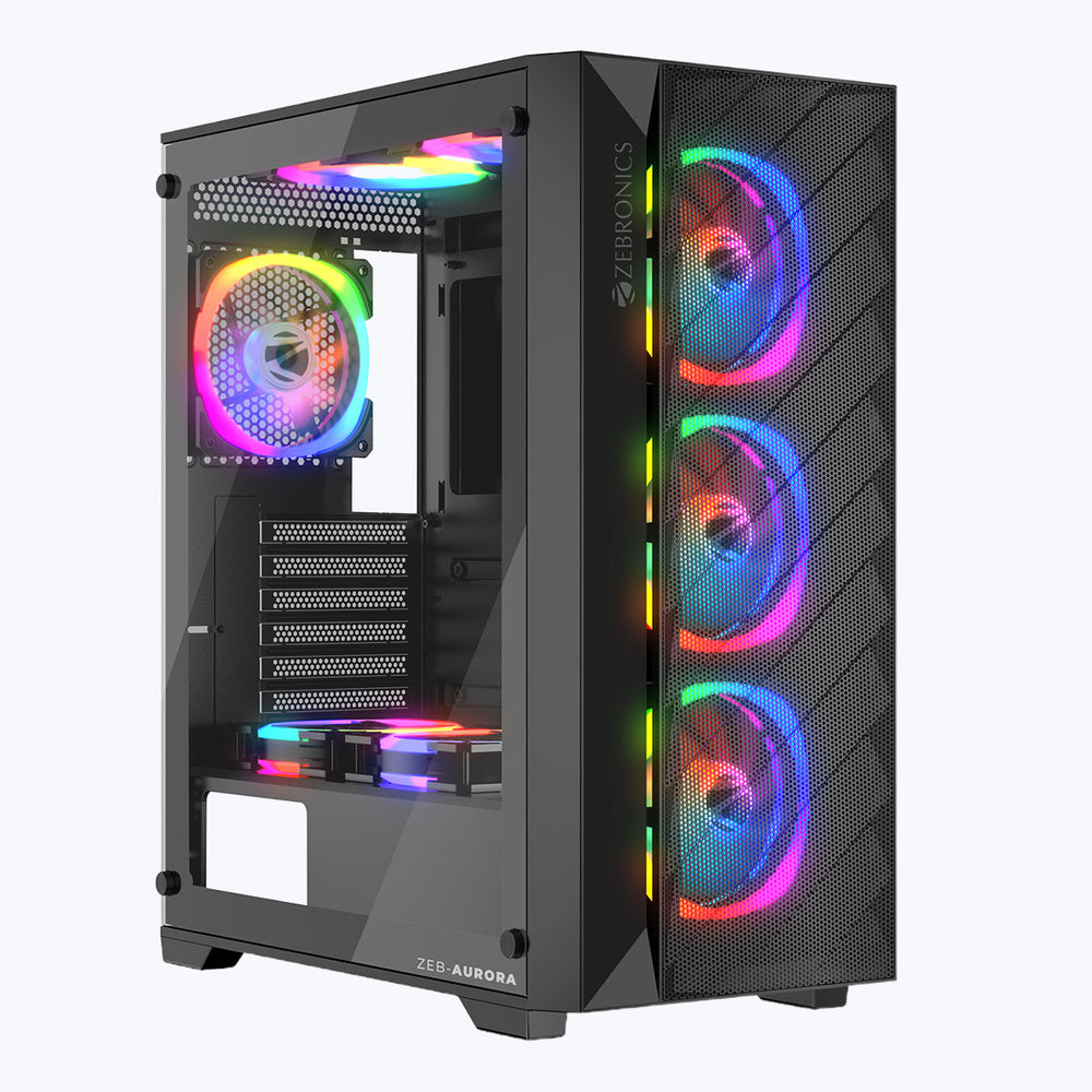 Zebronicspc Case Zebronics Aurora Premium Gaming Chassis