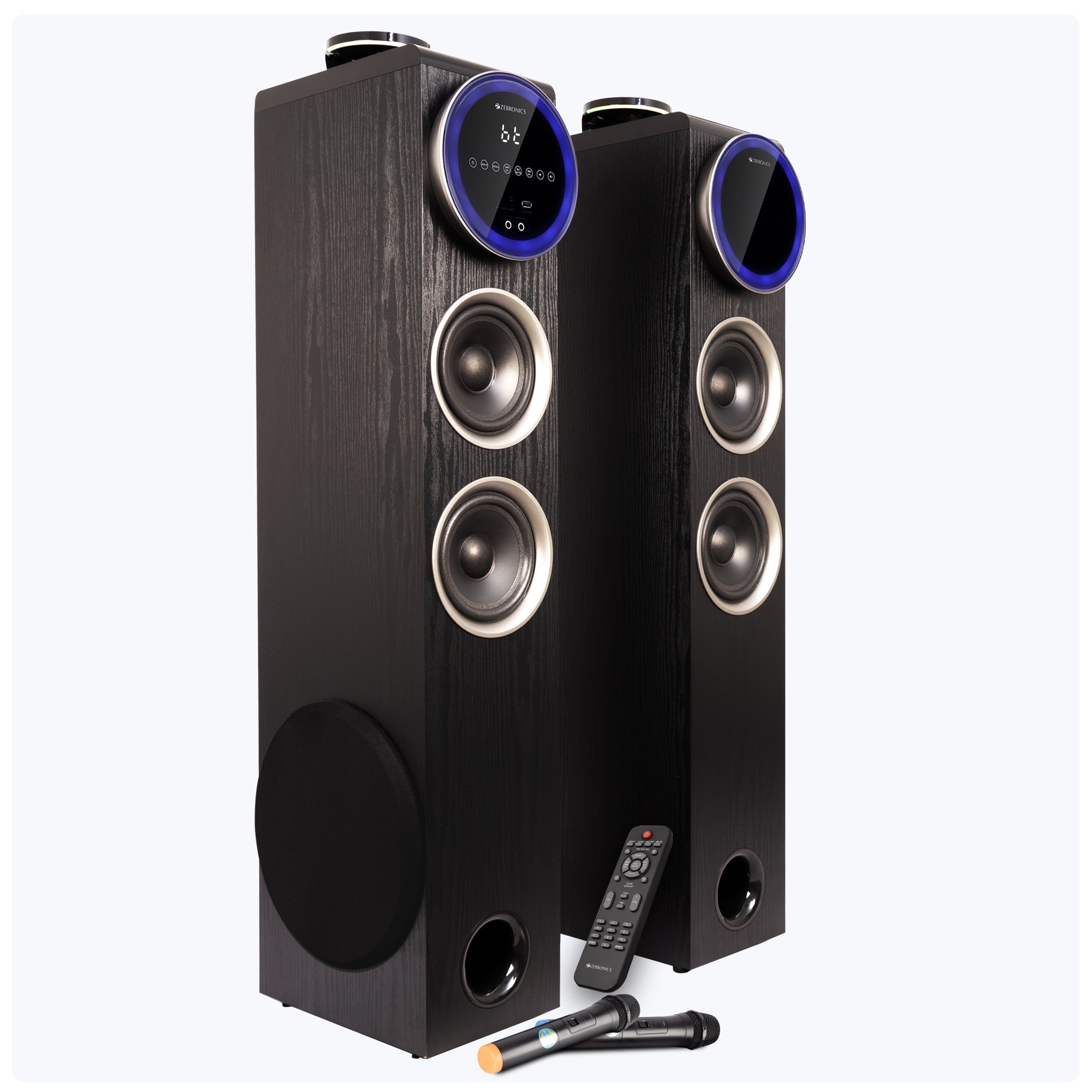 Zebronics - Zeb-BTM8801RUCF - Tower Speaker - Full Product View