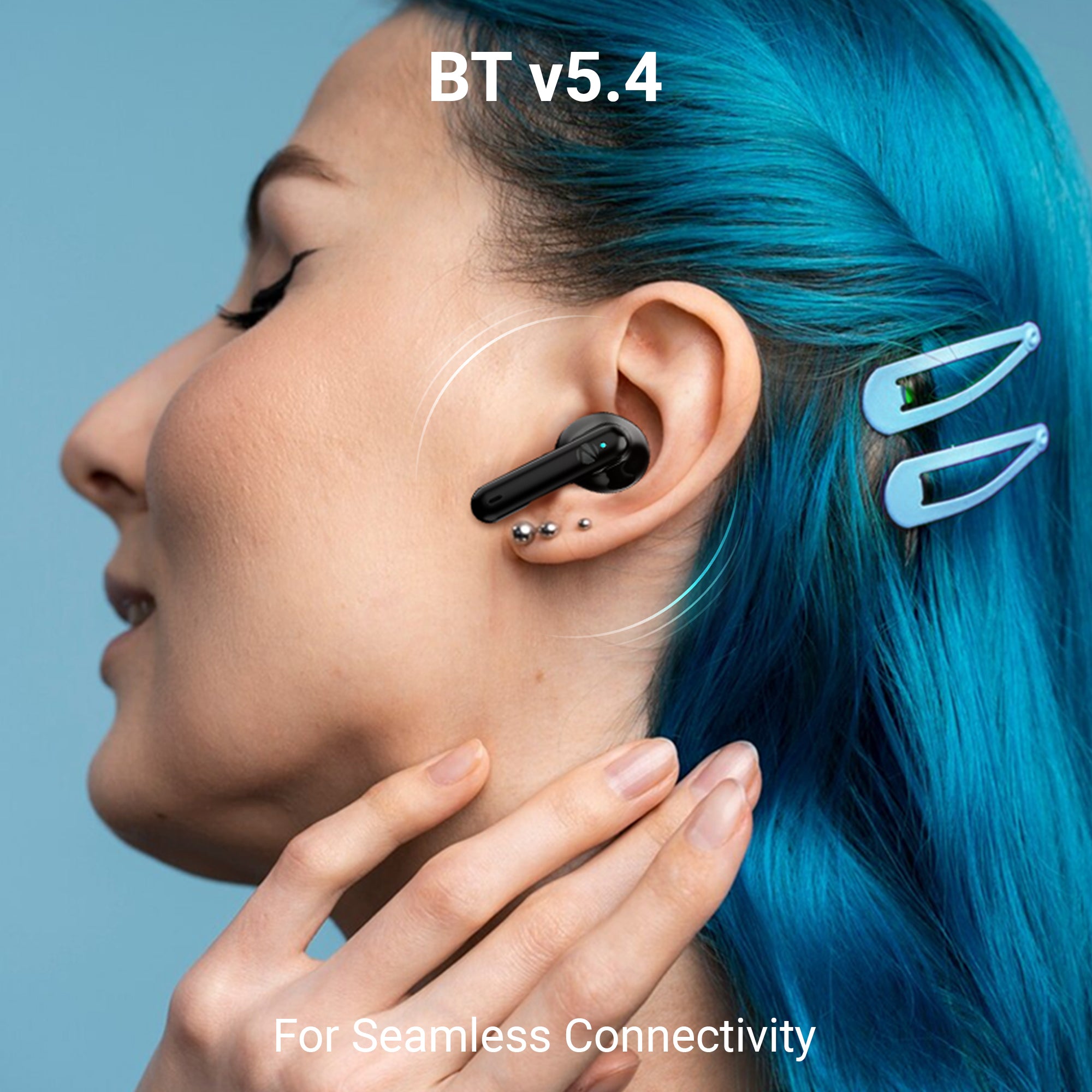 Zeb-Beetles -  Wireless Earbuds - Zebronics