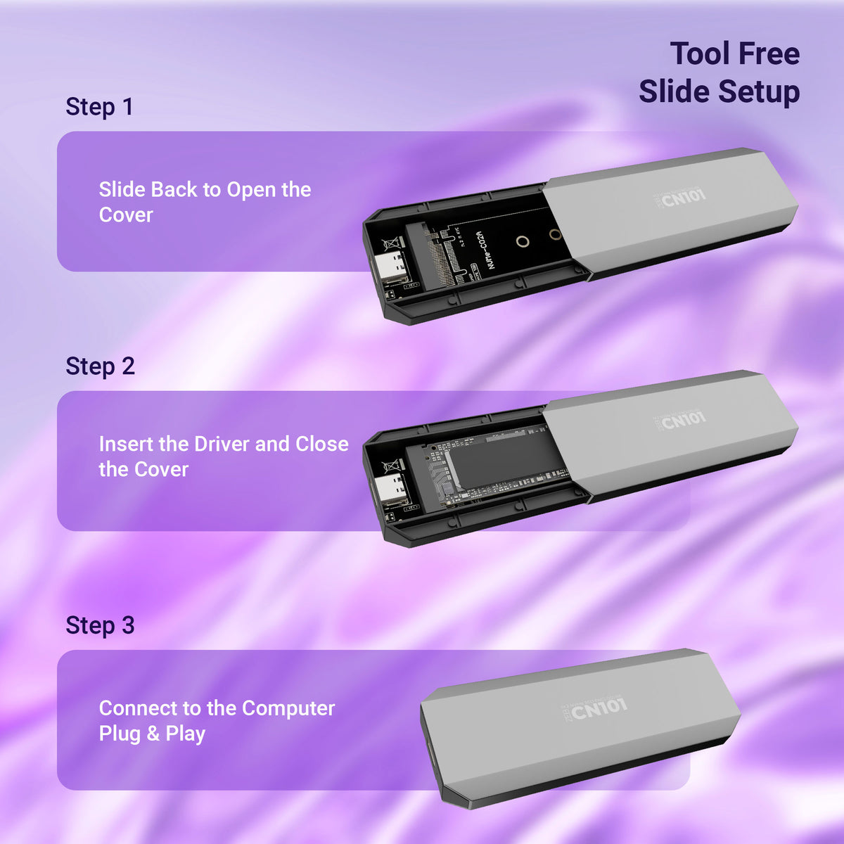 Zebronics CN101 SSD Enclosure