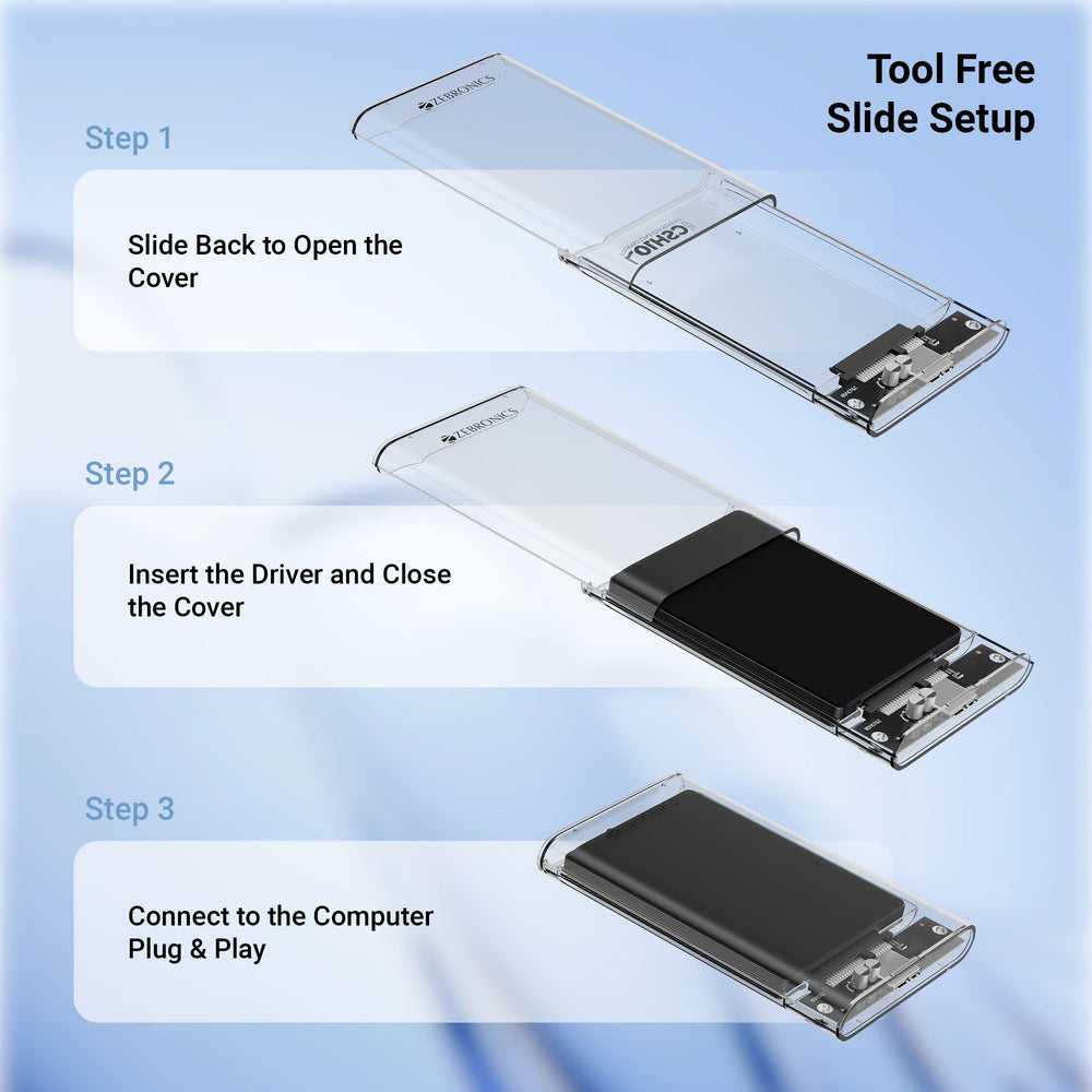 Zebronics CSH101 SSD Enclosure