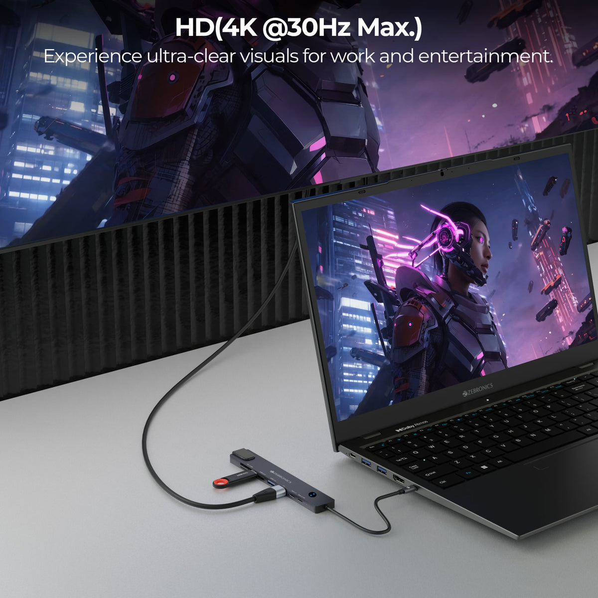 Click Ct101 Zebronics CT101 Plus Multiport hub