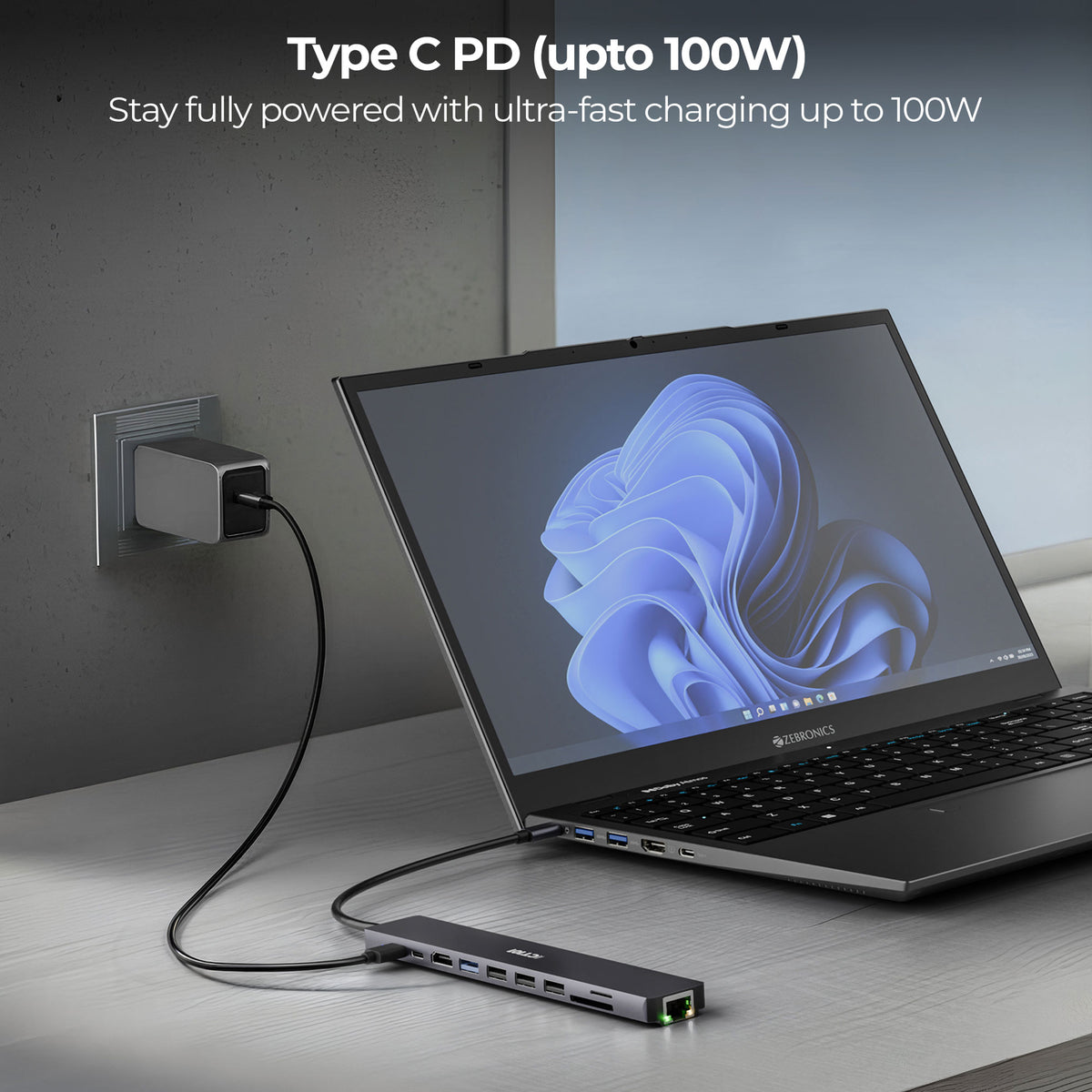 Zebronics CT101 Plus Multiport hub