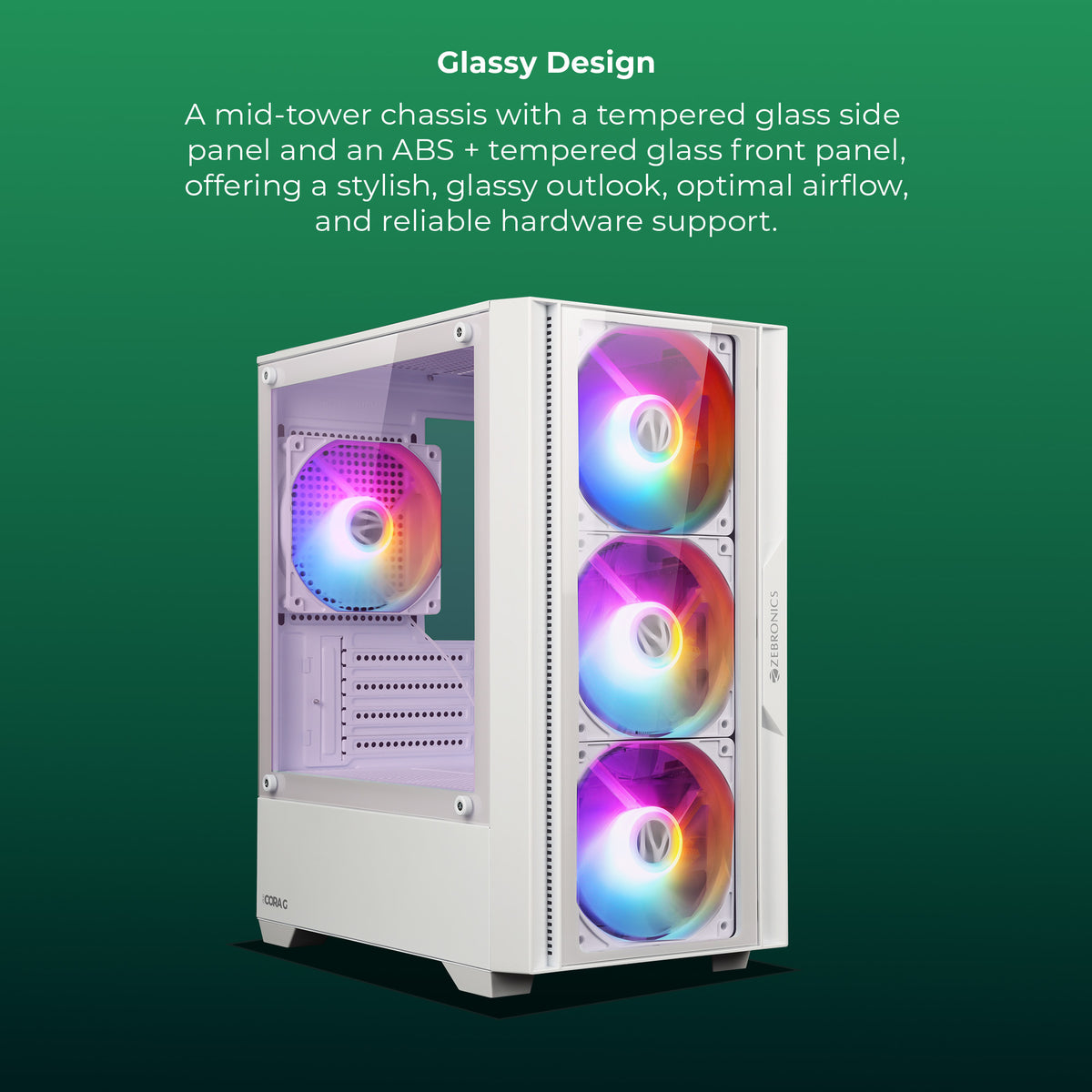 Zebronics Cora Premium Gaming Chassis