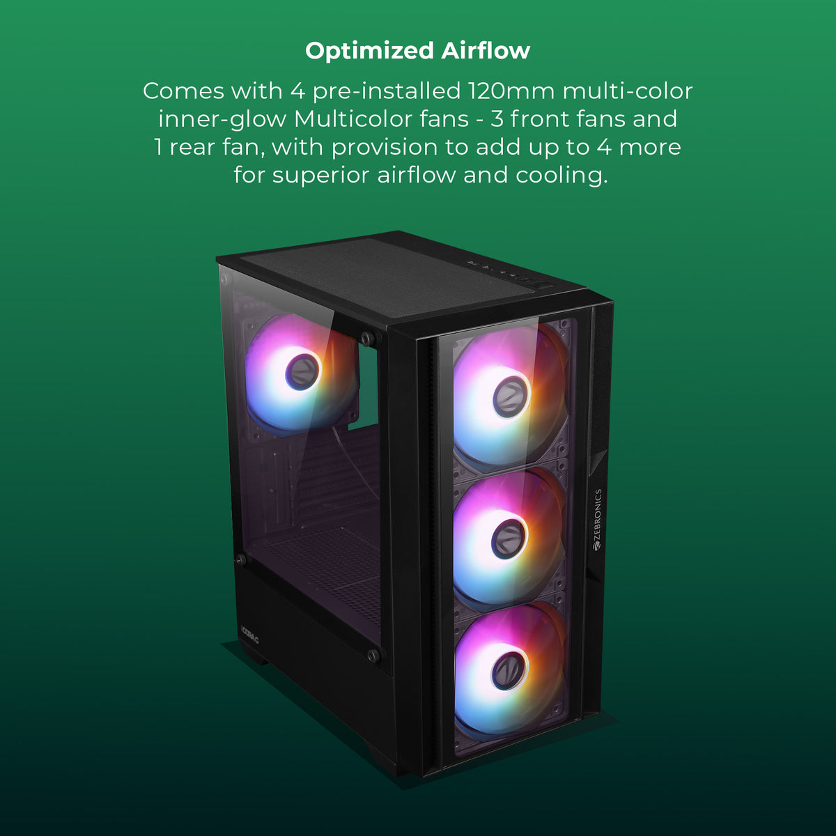 Zebronics Cora Premium Gaming Chassis