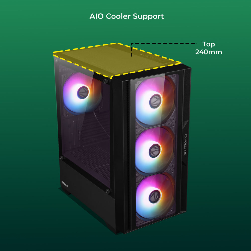 Zebronics Cora Premium Gaming Chassis