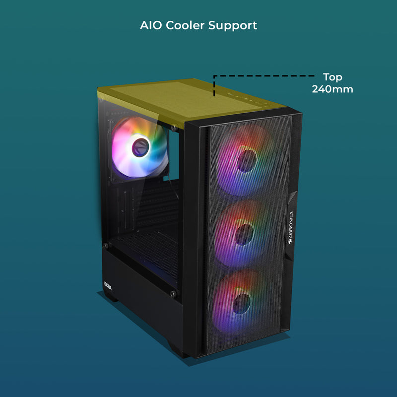 Zebronics Cora Premium Gaming Chassis