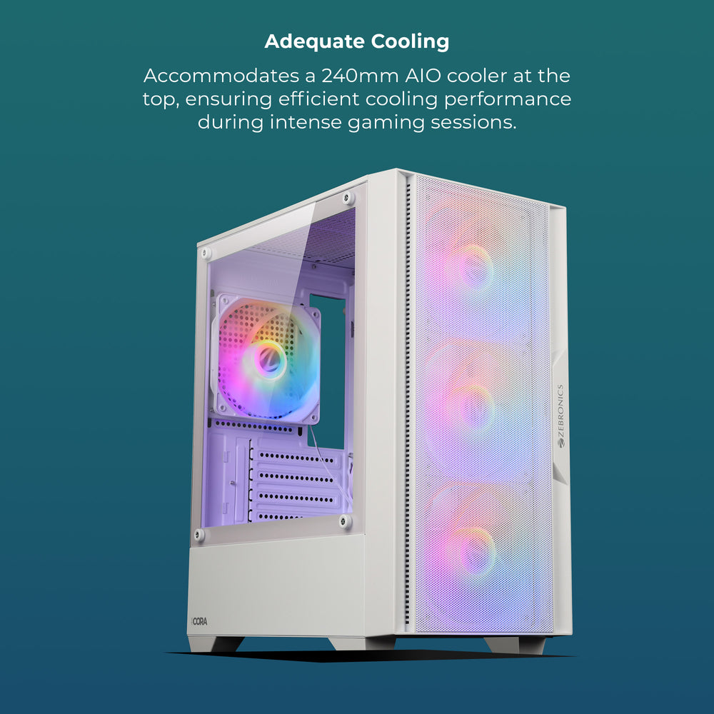 Zebronics Cora Premium Gaming Chassis