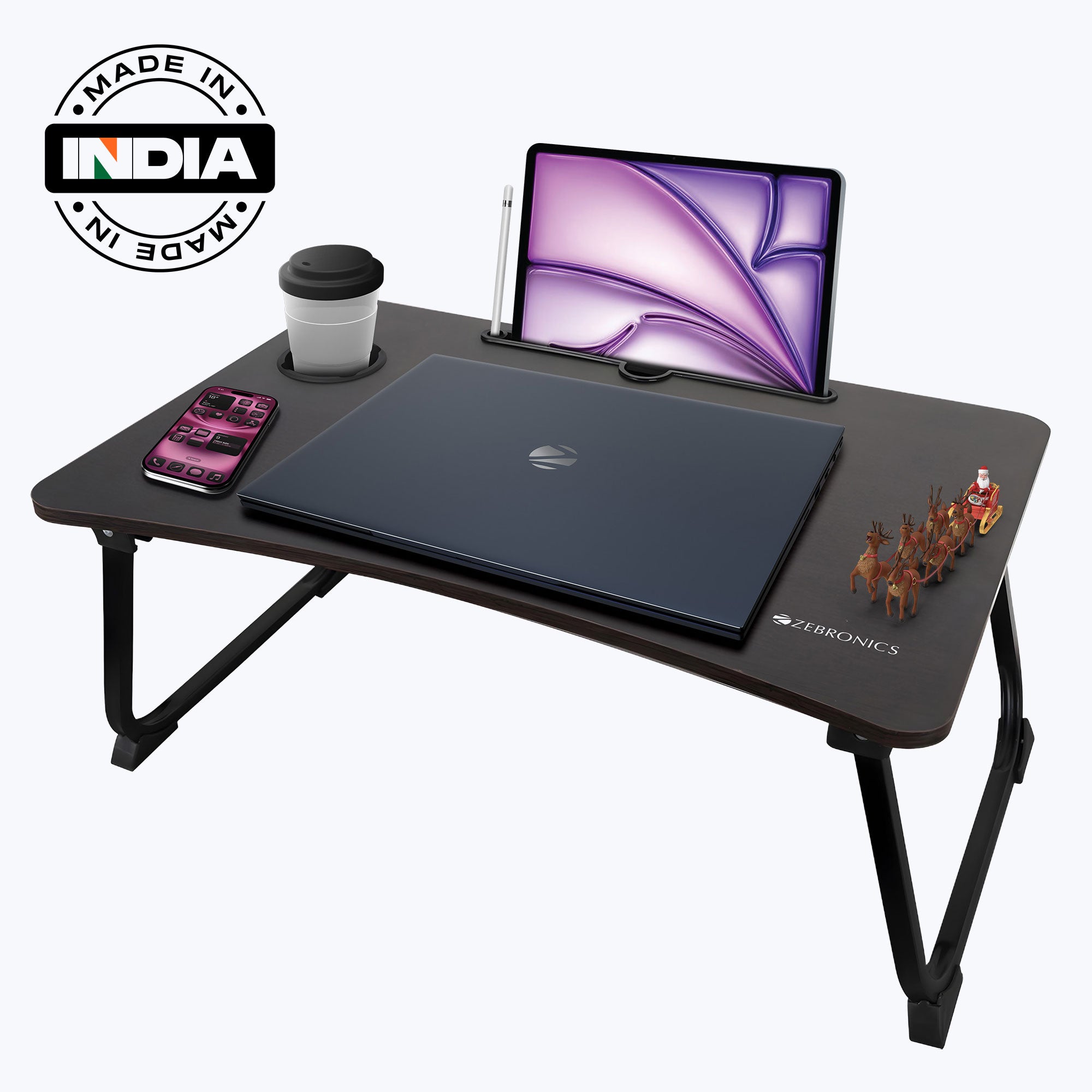 Zebronics DOW Y2 foldable laptop table