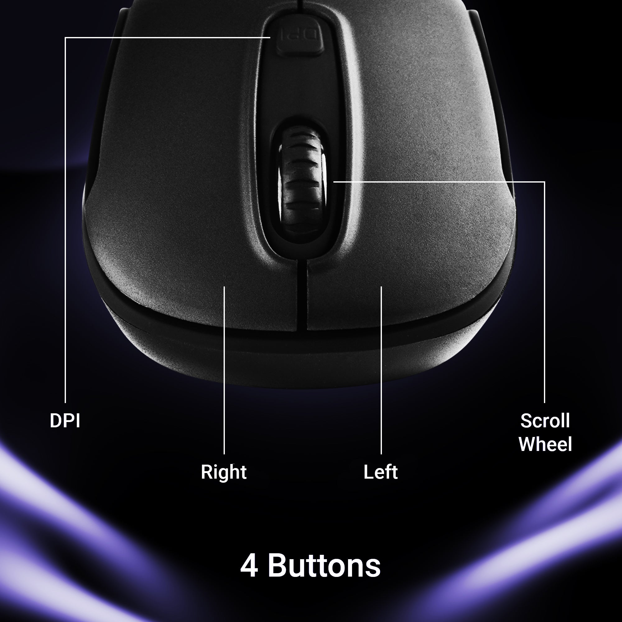 Zeb-Dash-Pro - Wireless Mouse - Zebronics