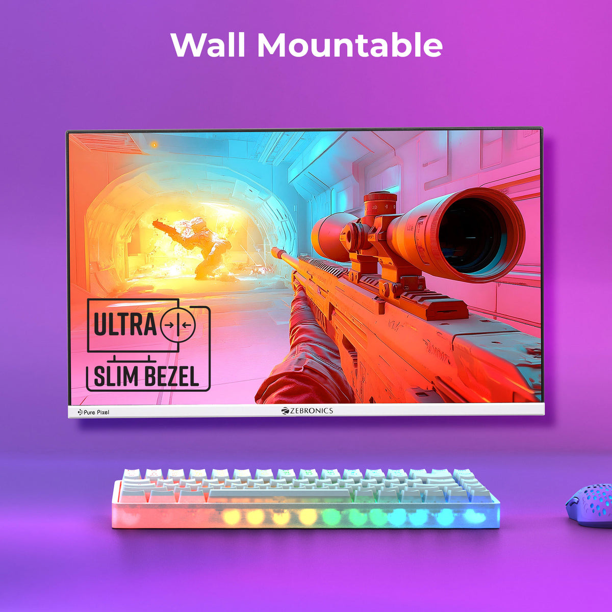Zebronics EA224 (165 Hz) LED Monitor