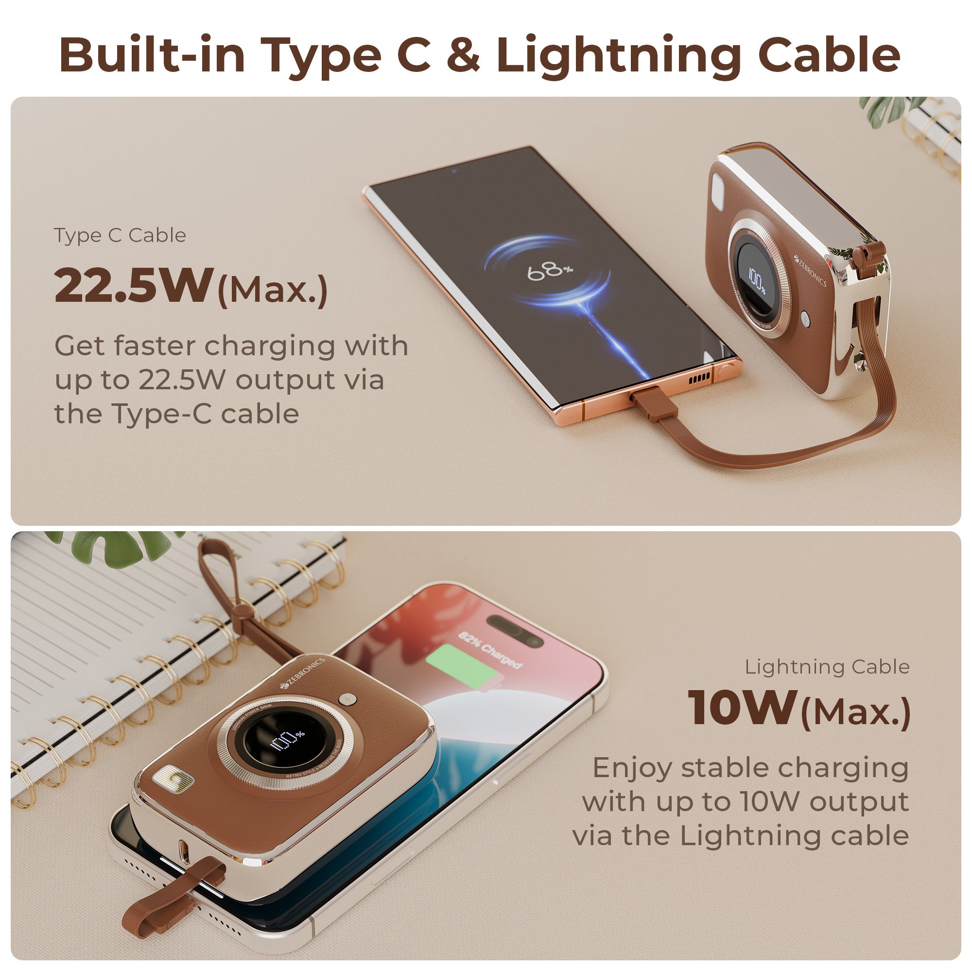 Zebronics EnergiTank 10R5 display