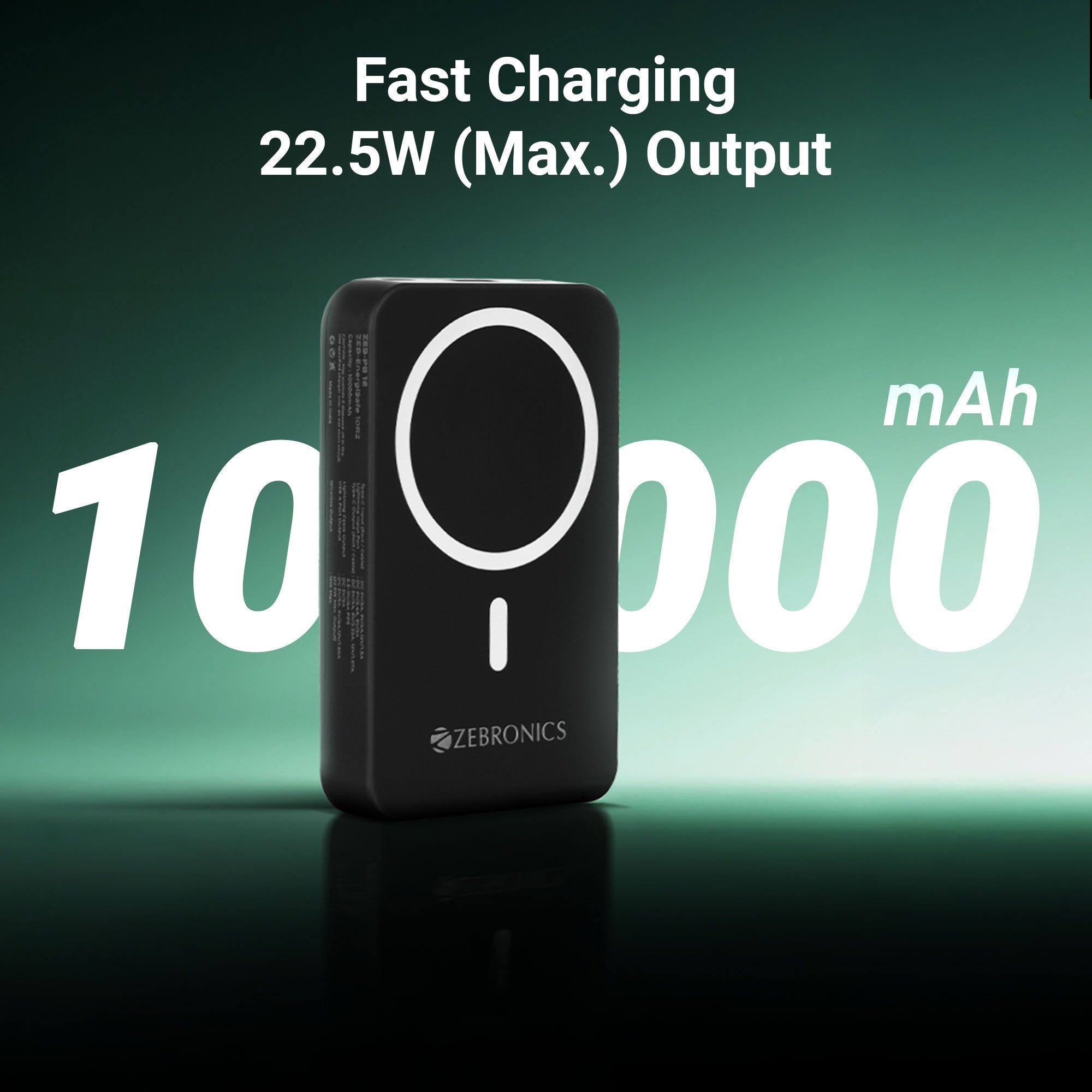 Zebronics - Zeb Energisafe 10R2 - Powerbank