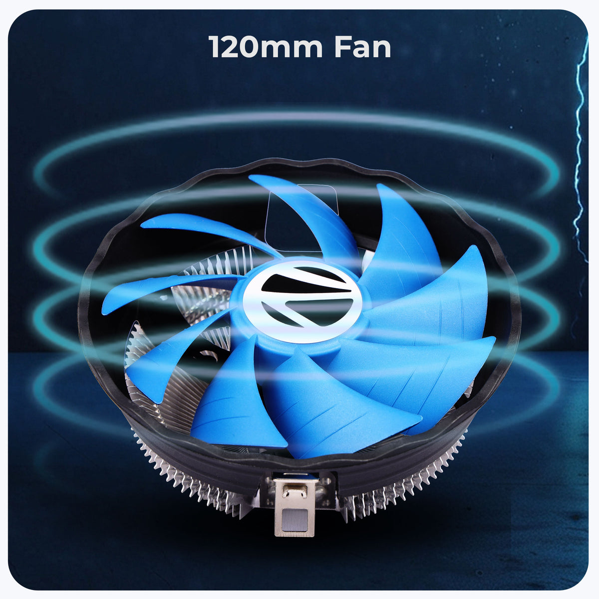 Zebronics Fan Zebronics FC120V CPU Air cooler