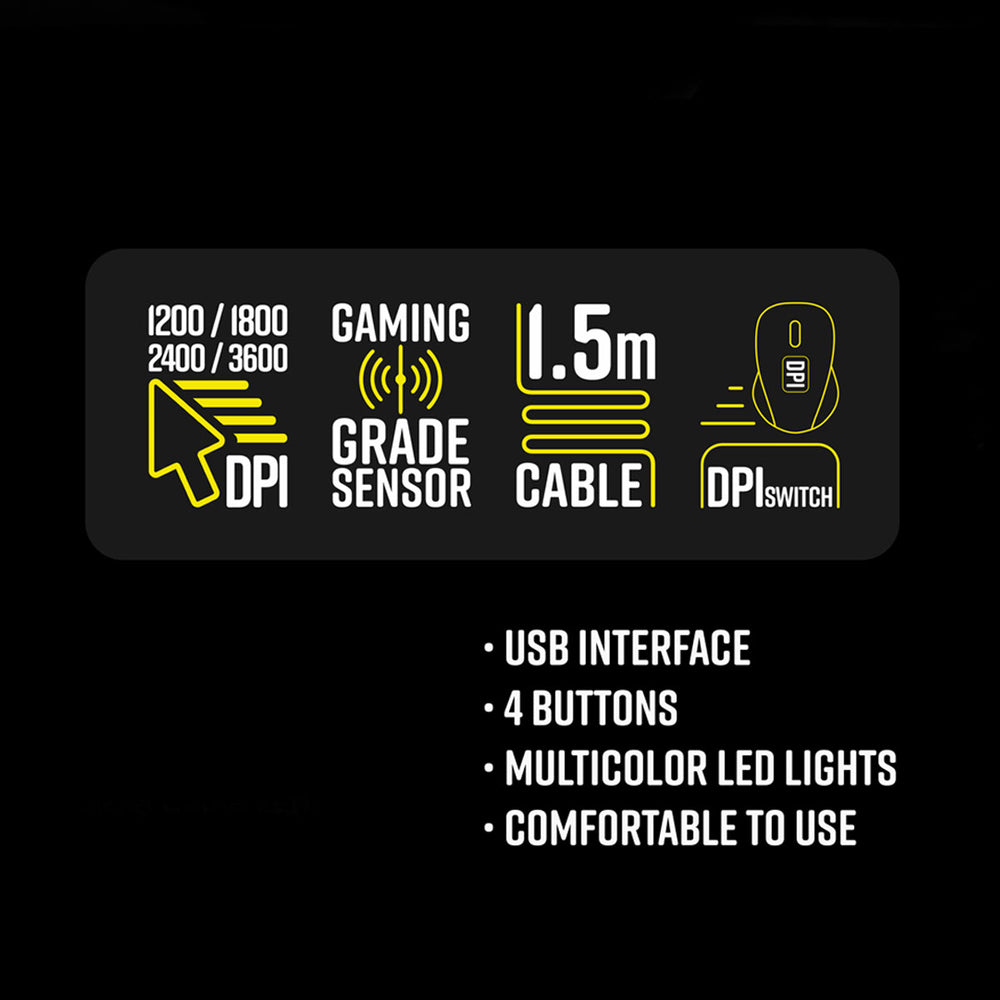 Flash Computer Mouse Zebronics Flash Gaming Mouse
