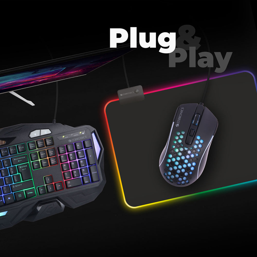 Flash Computer Mouse Zebronics Flash Gaming Mouse