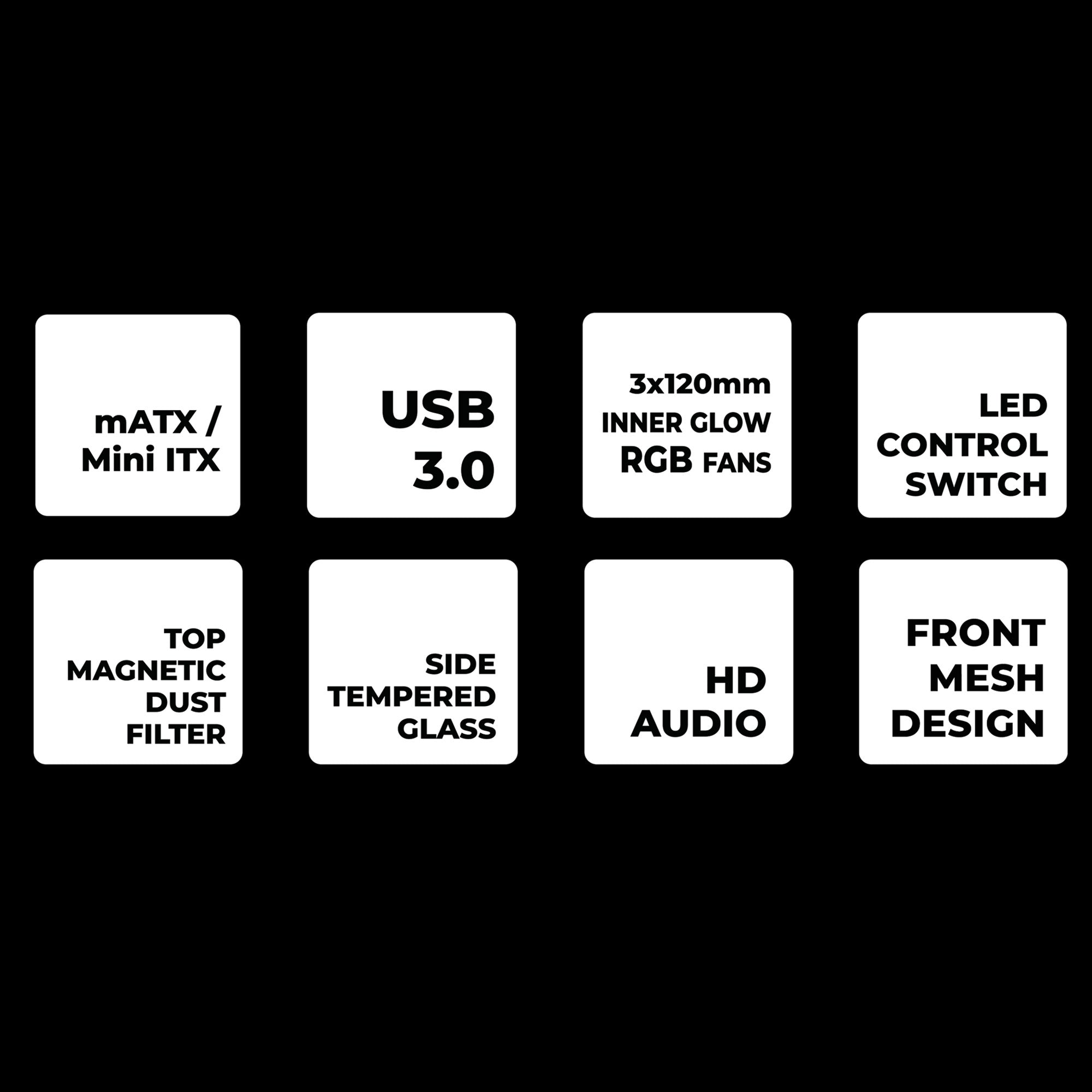 Zeb-Fusion - Gaming Cabinet - Zebronics