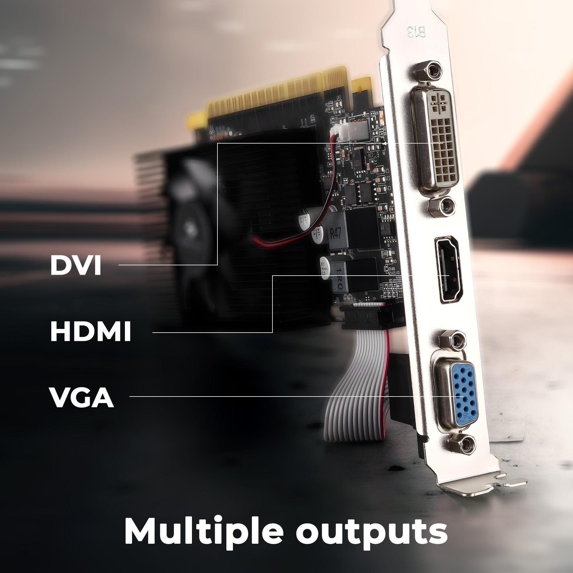 Zeb-GT740-4GD3 - Graphic Card - Zebronics