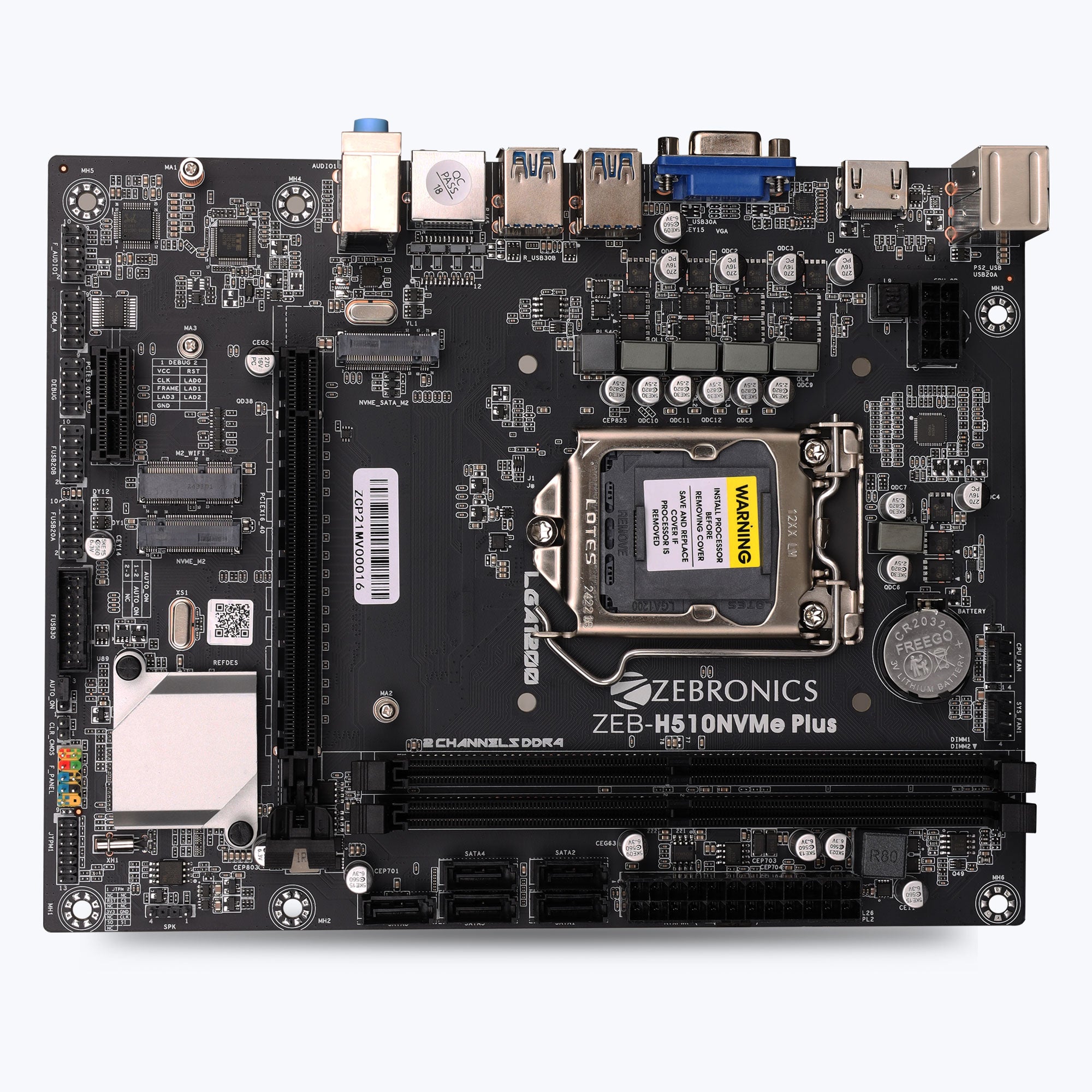 ZEB H510NVMe Plus  - LGA1200 Socket