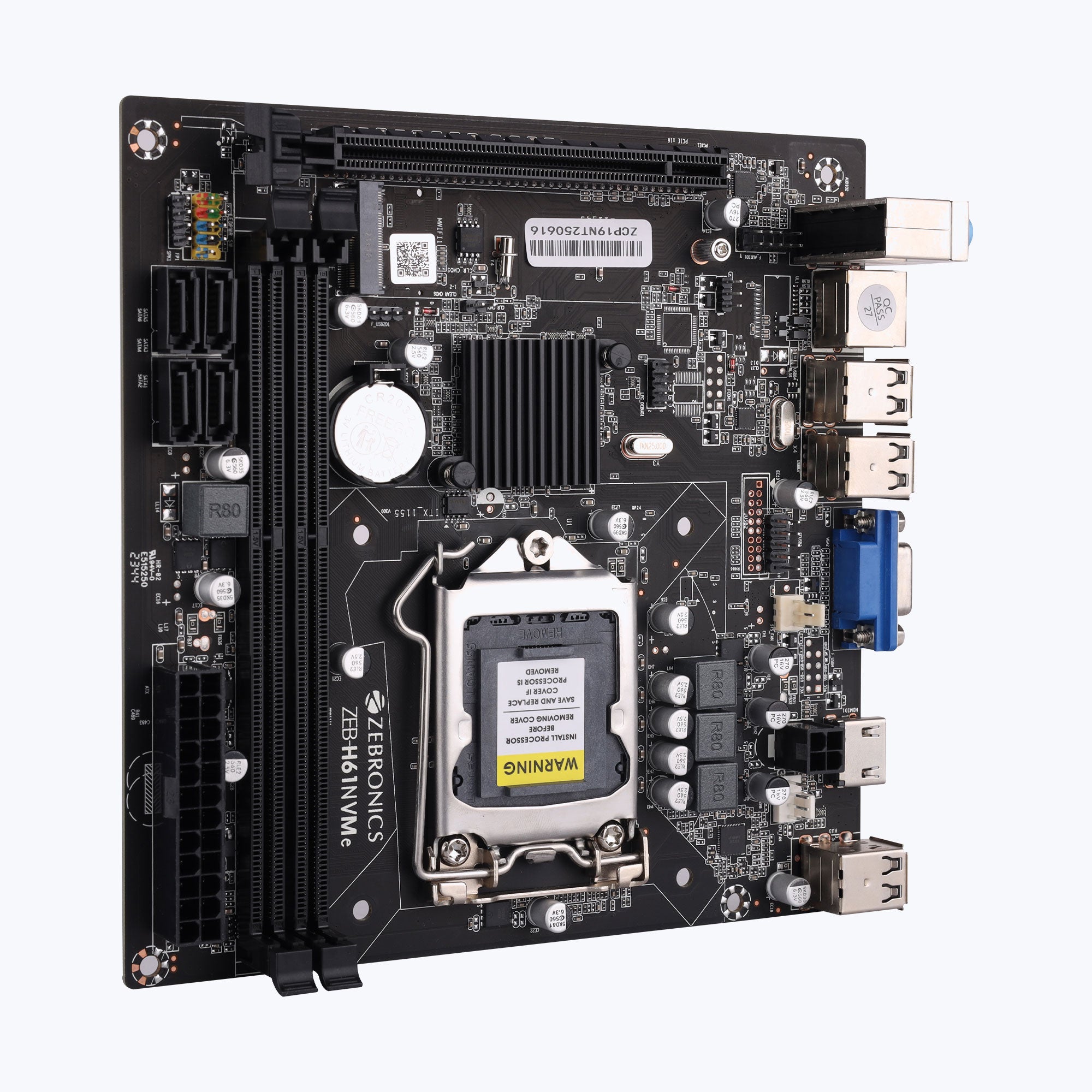 Zeb-H61-NVMe - LGA 1155 Socket - Zebronics