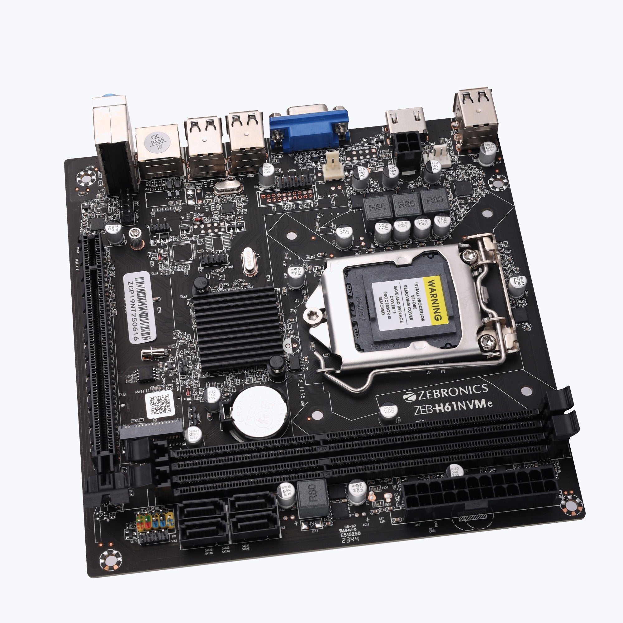 Zeb-H61-NVMe - LGA 1155 Socket - Zebronics