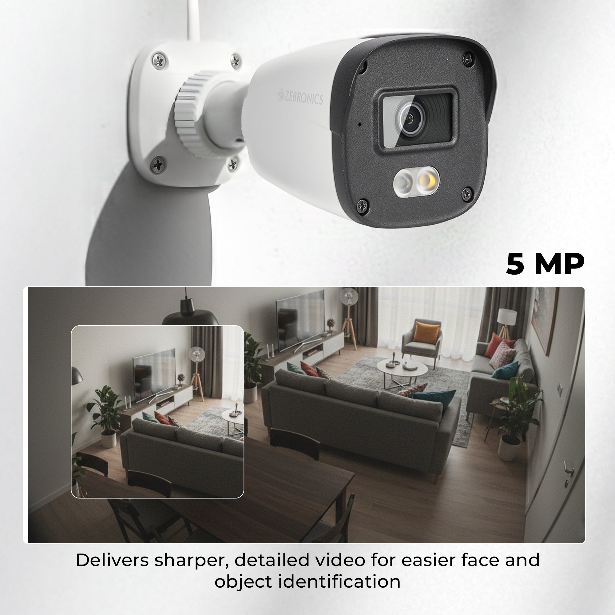 Zebronics HDTVI B5 CCTV Bullet camera