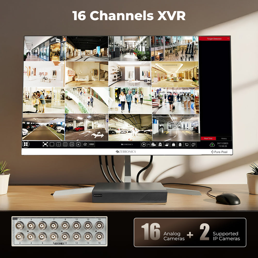 Zebronics HDXVR 2016 XVR Hybrid Video Recorder