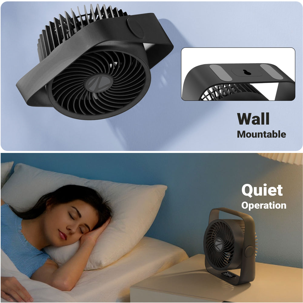 Zebronics Fan Zebronics Heat Buster 300 Portable Desk Fan