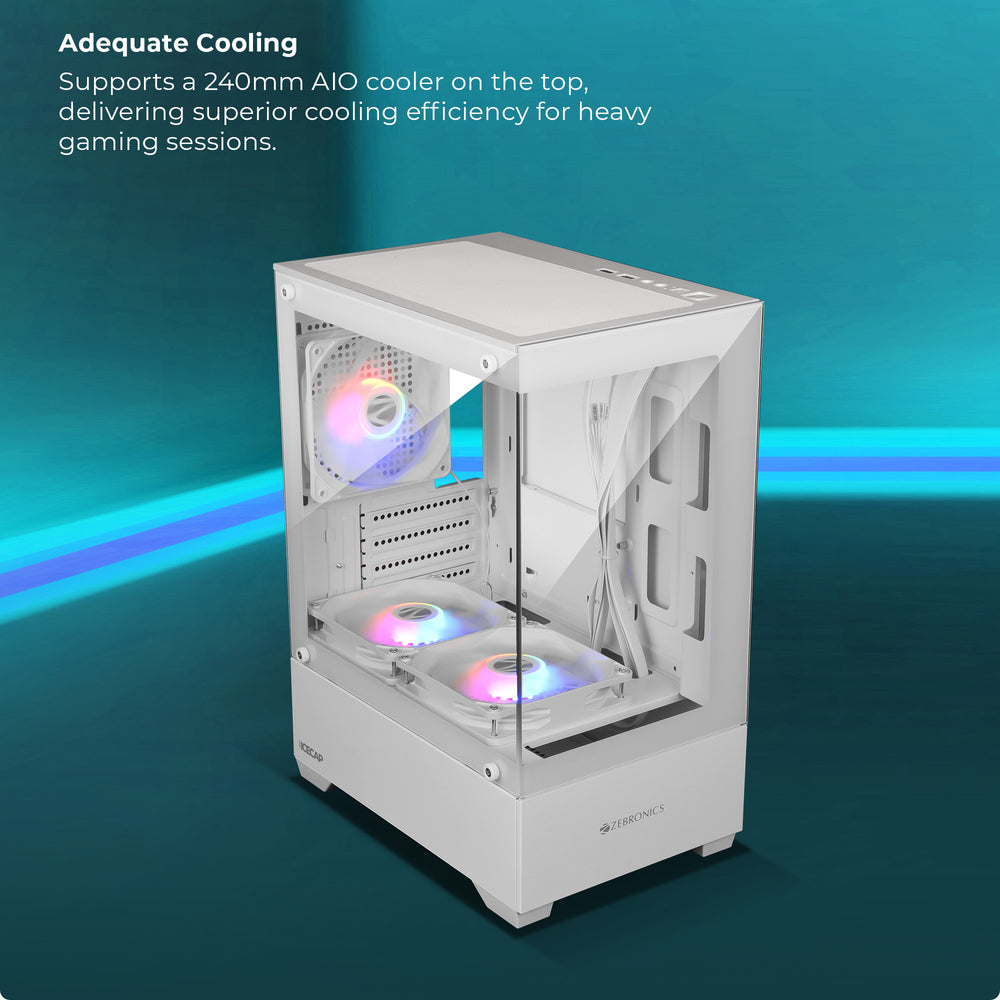 Zebronics Icecap Premium Gaming Chassis
