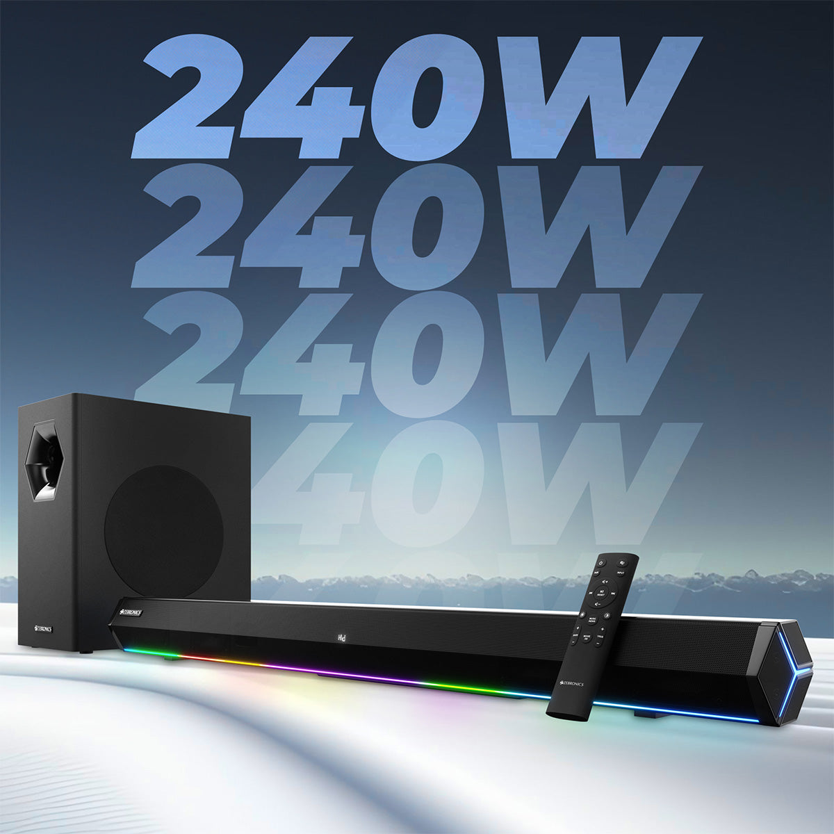 Zeb-Juke Bar 6100 DWS Pro - Soundbar - Zebronics