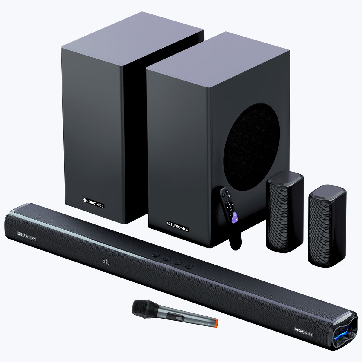 9850 Zebronics Juke Bar 9850 DWS Pro Dolby Atmos Sound bar
