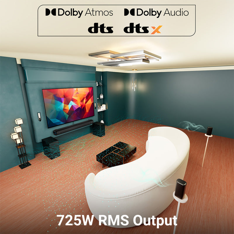 Zebronics Juke Bar 9900 725W Dolby Atmos Bluetooth Soundbar sound bar thumbnail 8