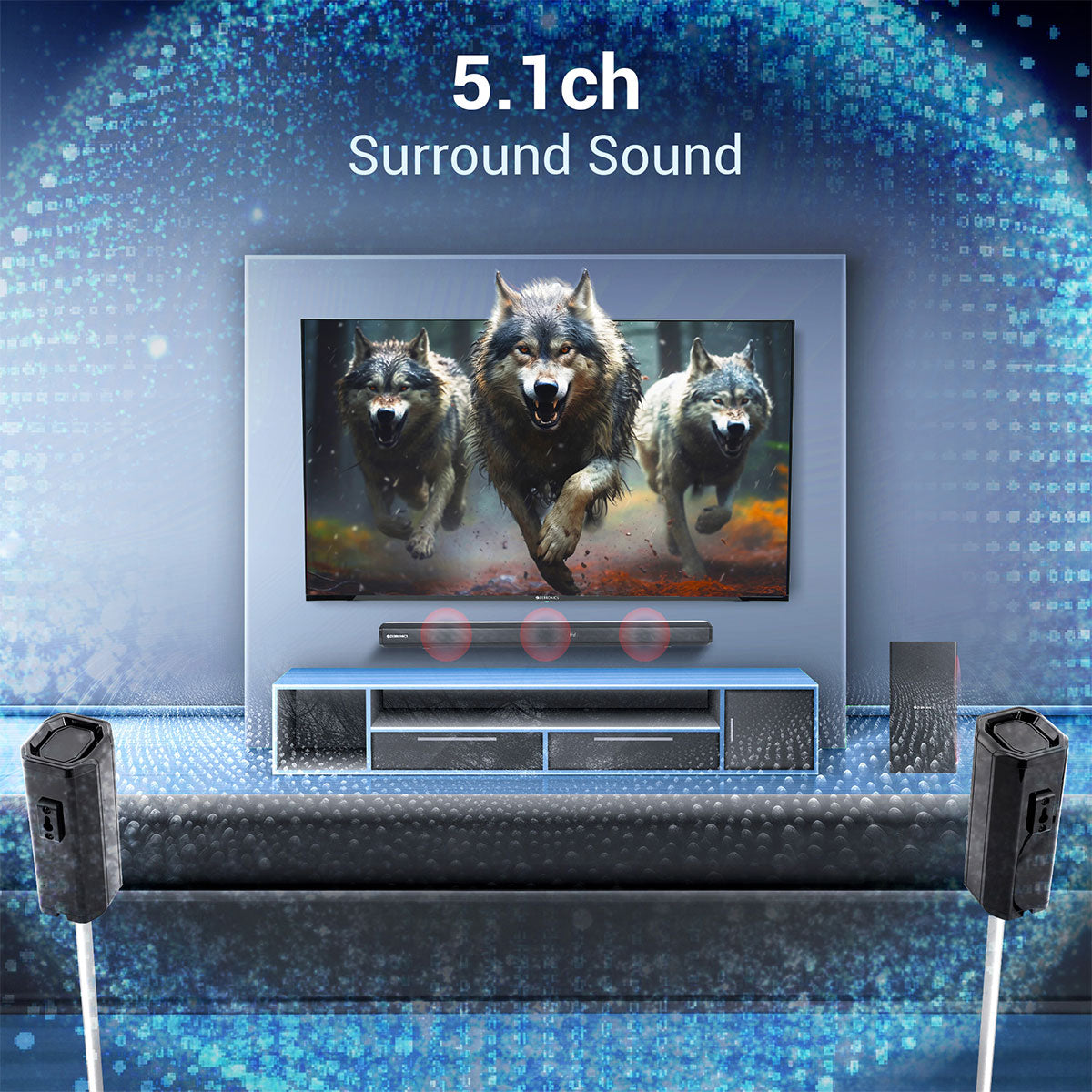 Zeb Juke Bar 800 - Soundbar - Zebronics